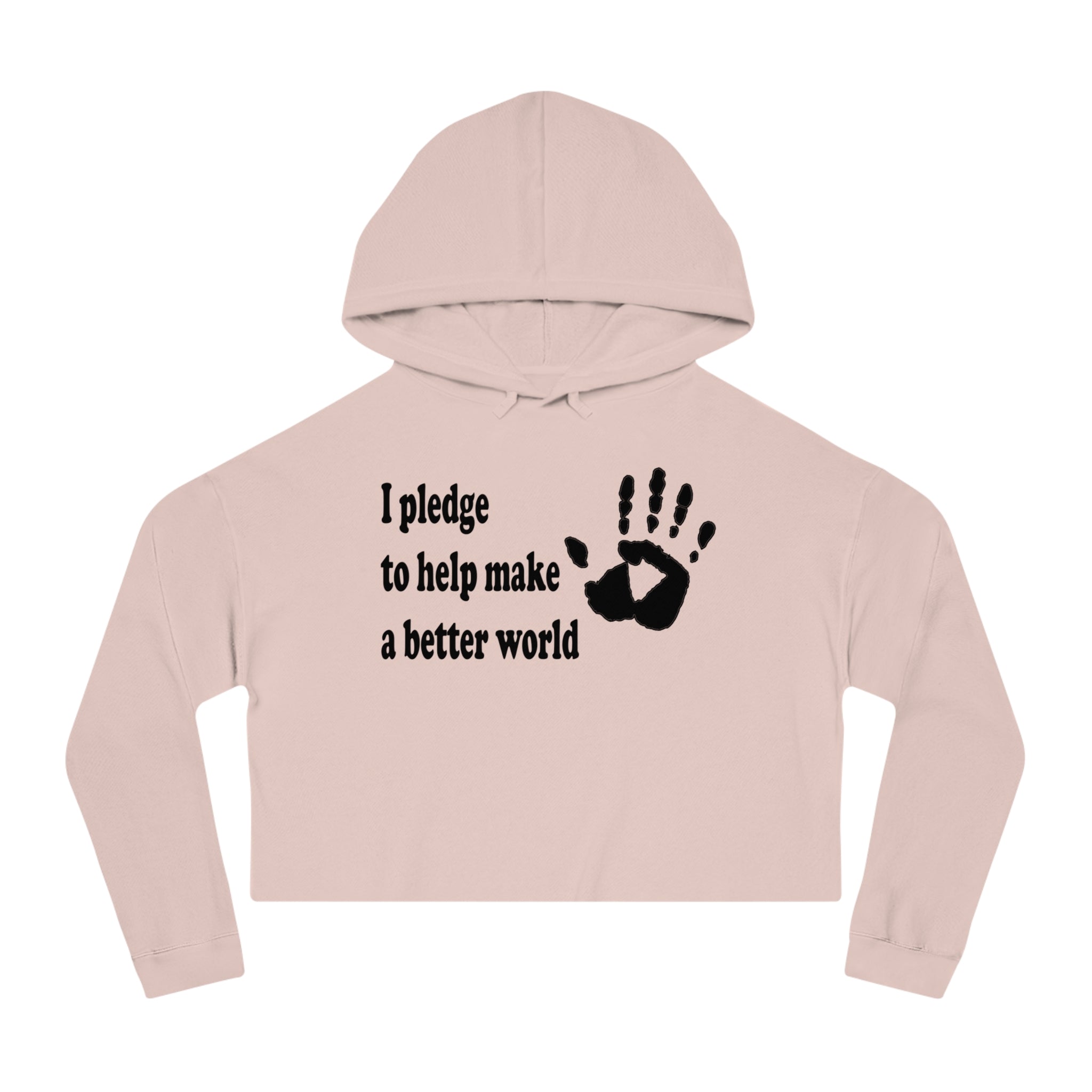 Women’s Cropped Hooded Sweatshirt