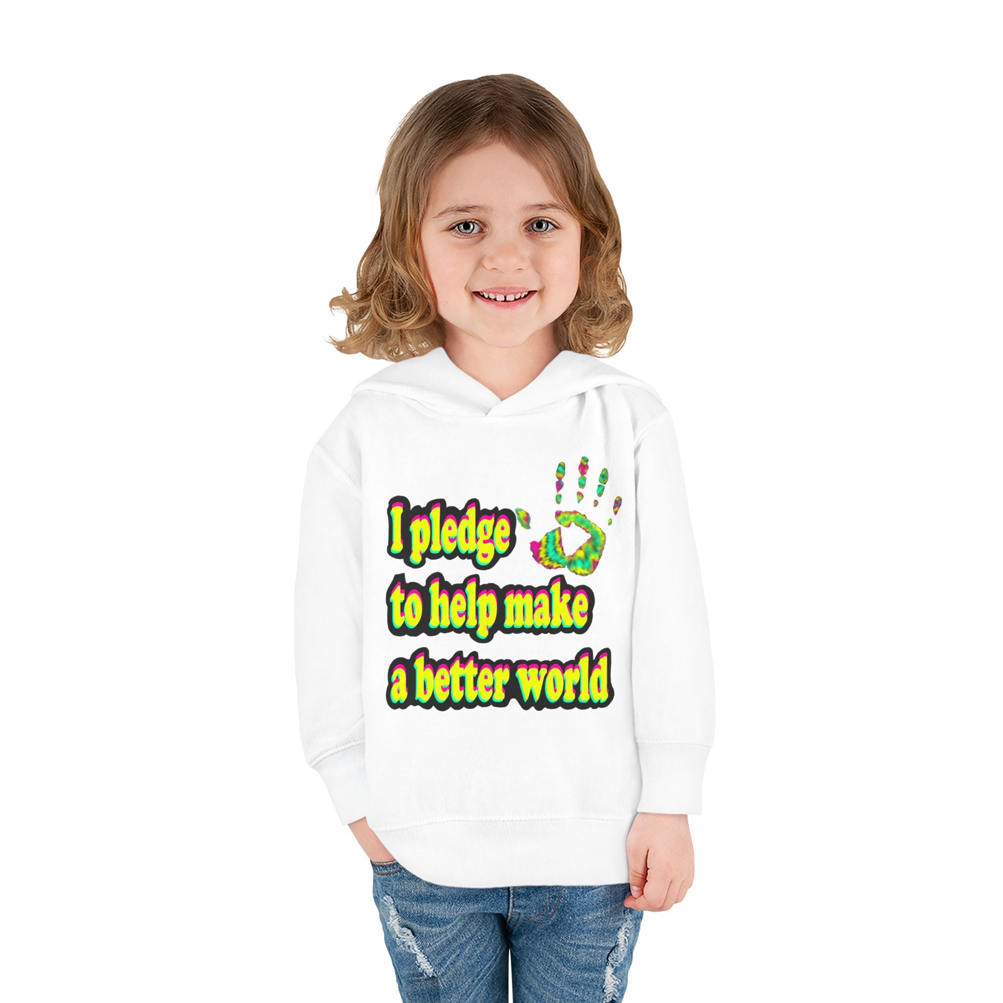 Toddler Pullover Fleece Pledge Hoodie