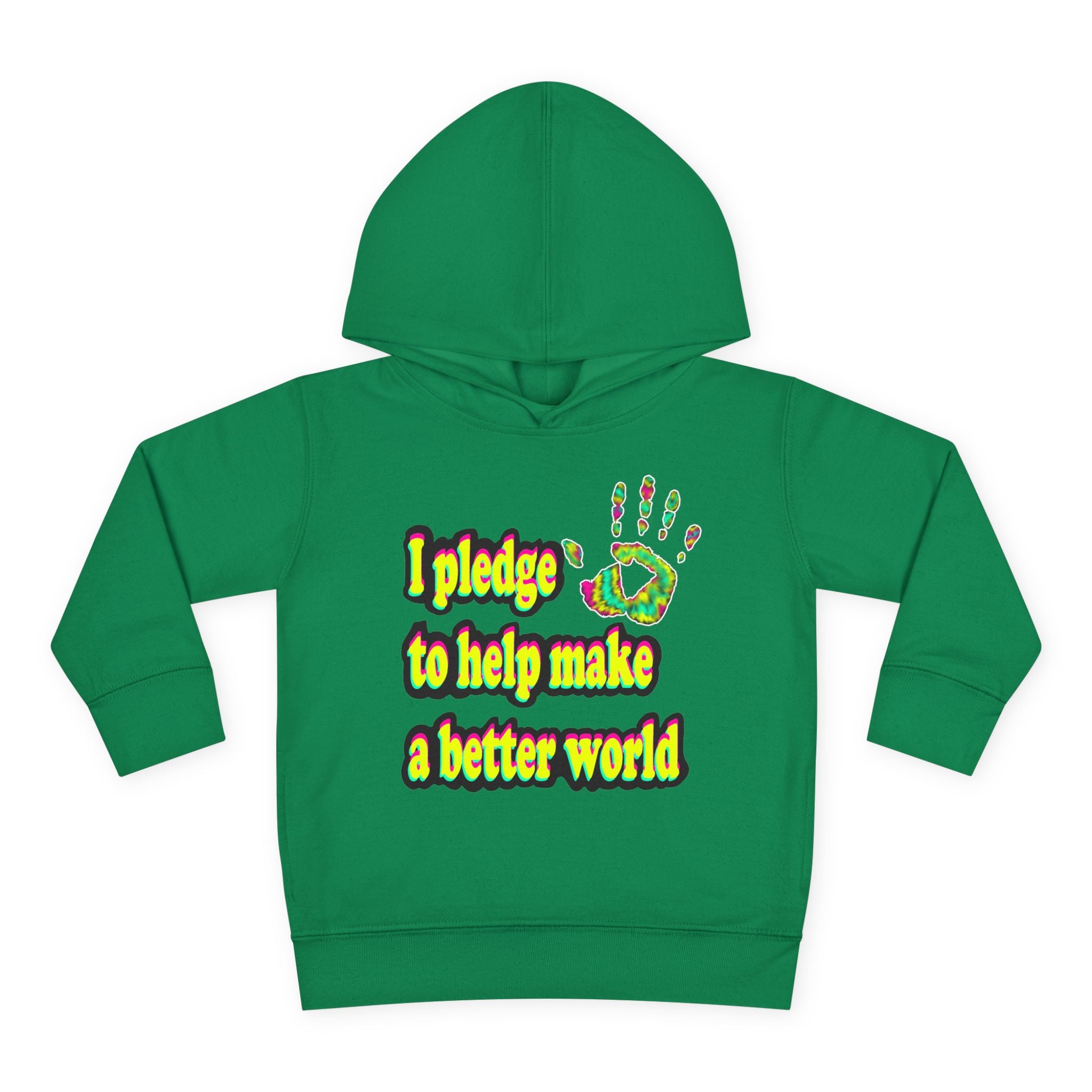 Toddler Pullover Fleece Pledge Hoodie