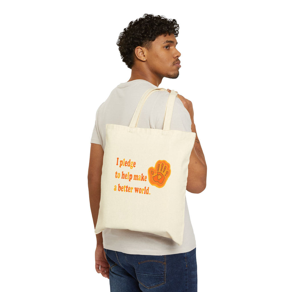 Pledge Canvas Tote Bag