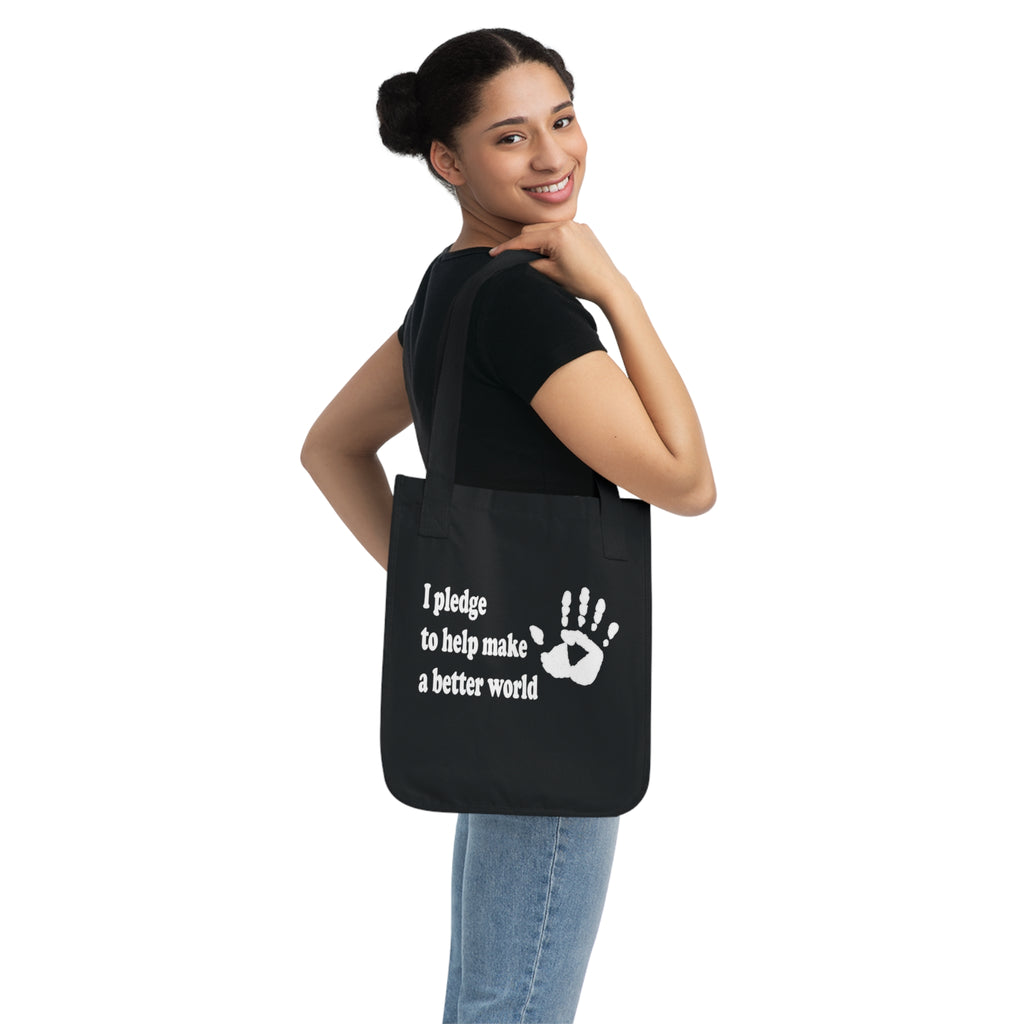 The Pledge Organic Canvas Tote Bag
