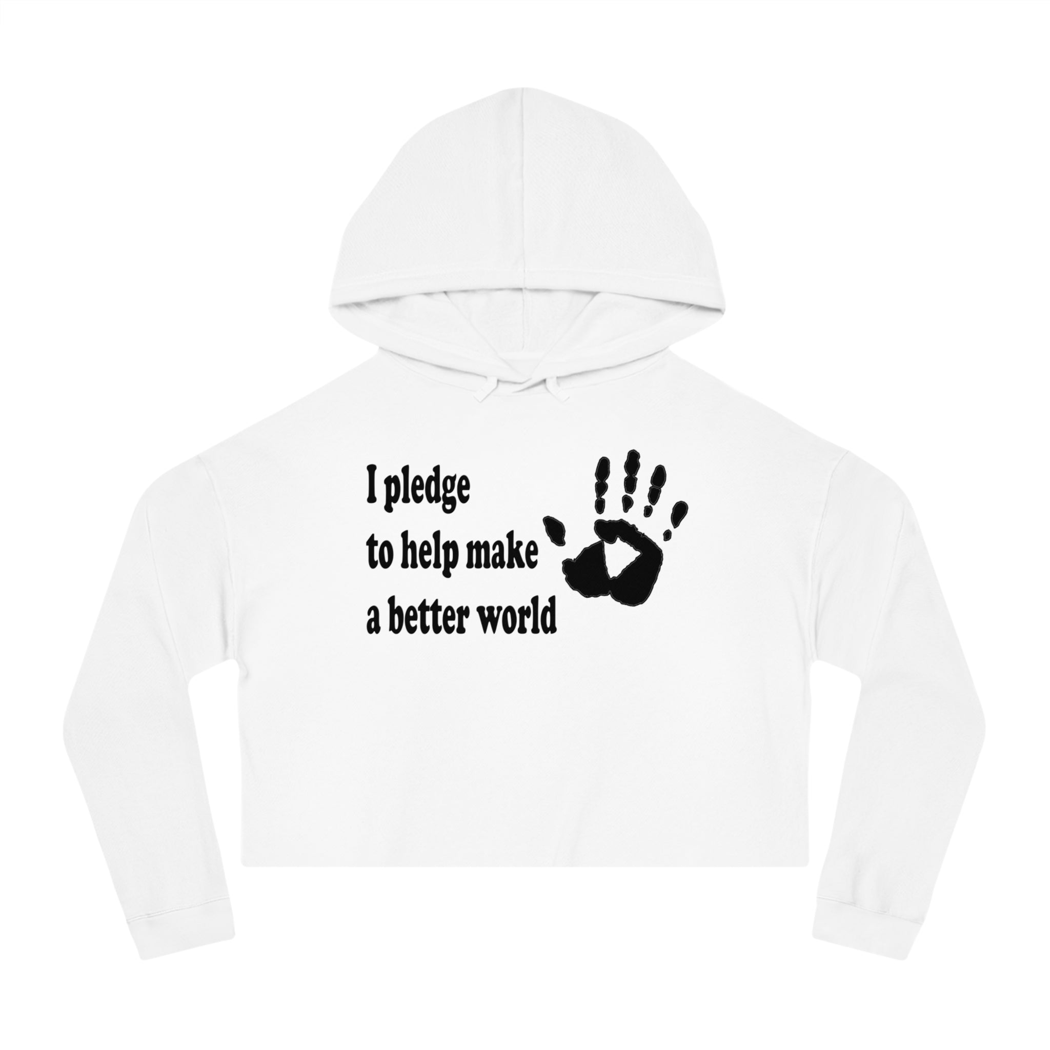 Women’s Cropped Hooded Sweatshirt