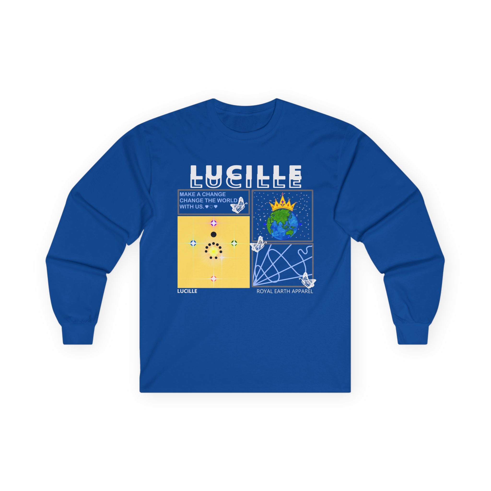 Unisex Ultra Cotton Lucille Long Sleeve Tee