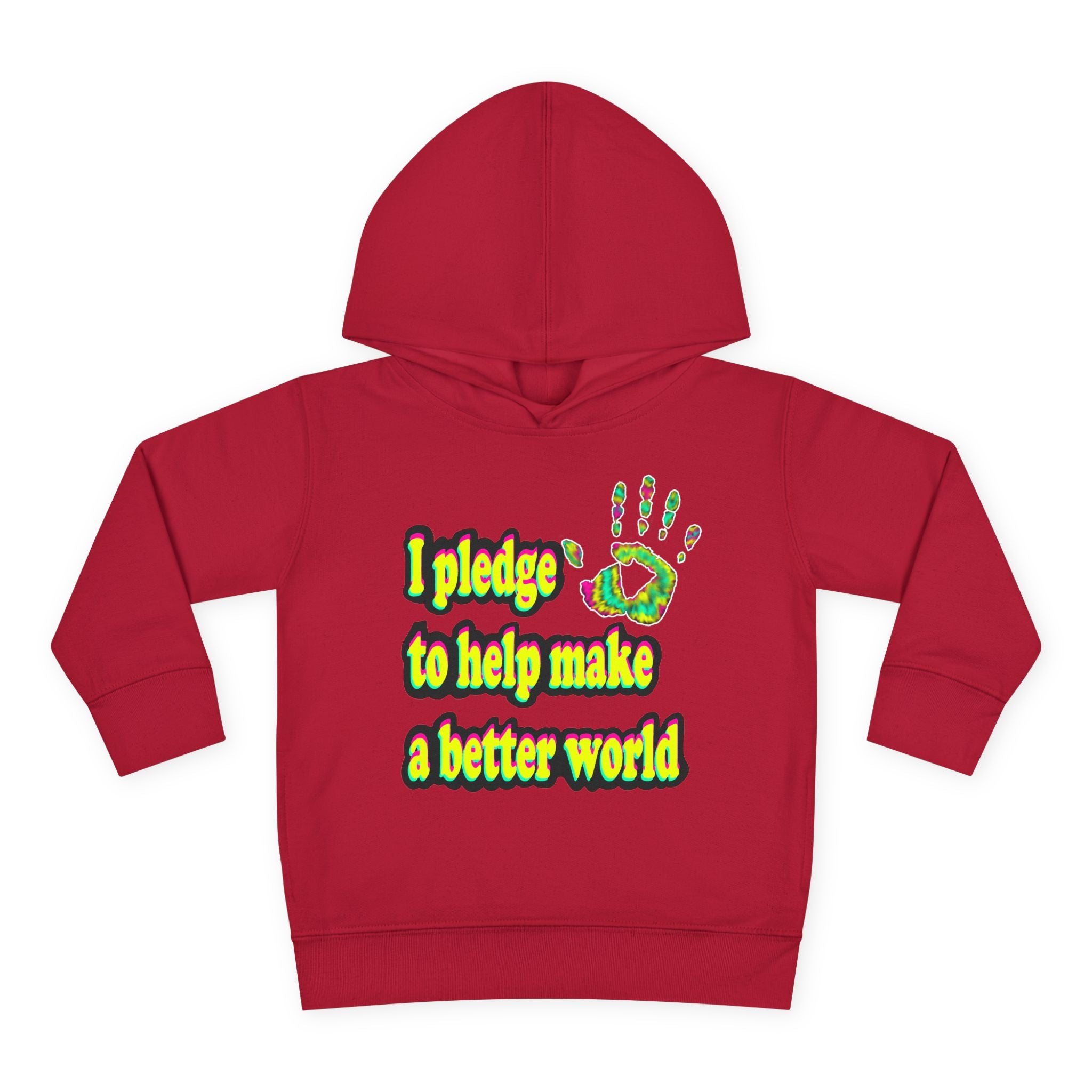 Toddler Pullover Fleece Pledge Hoodie