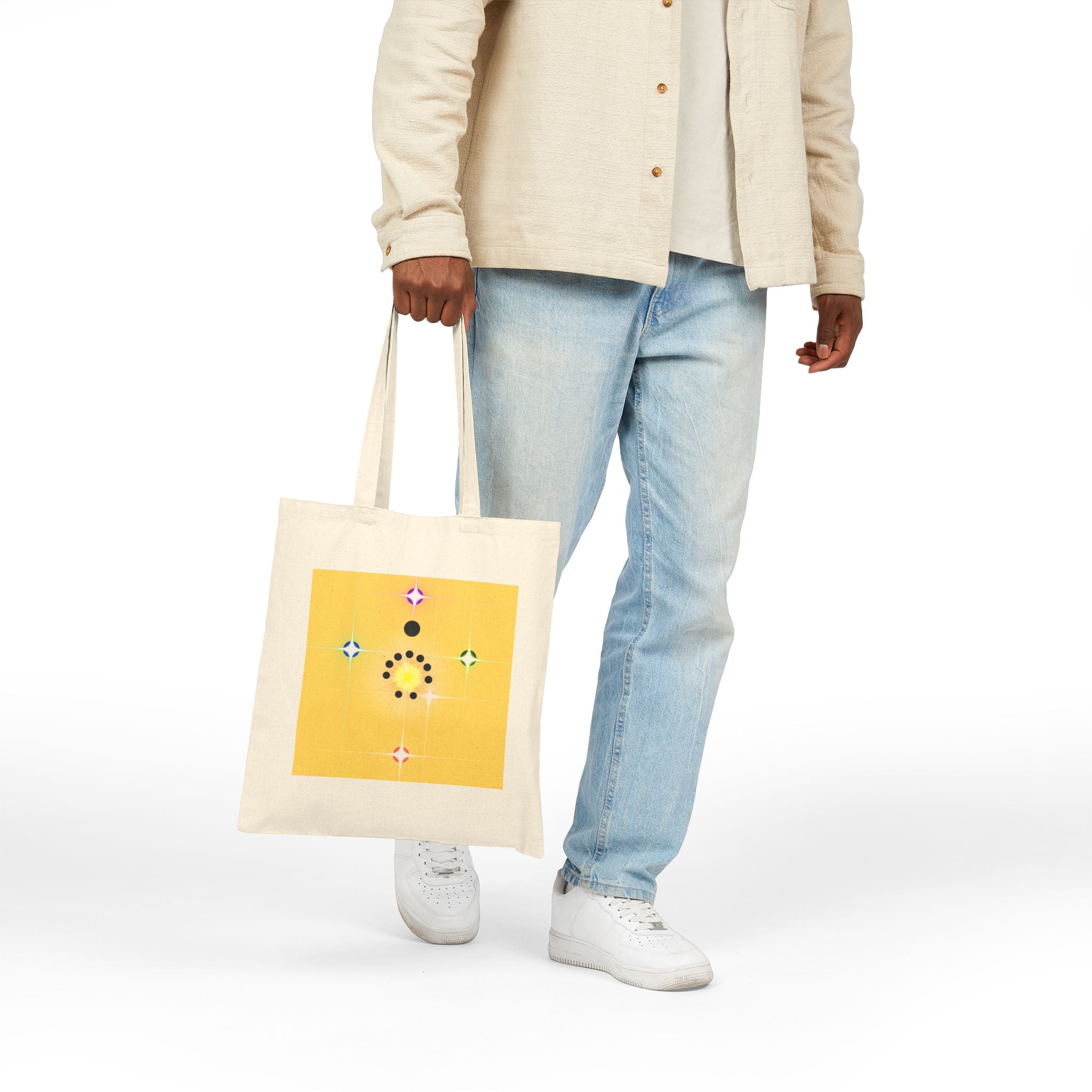 Cotton Canvas Lucille Tote Bag