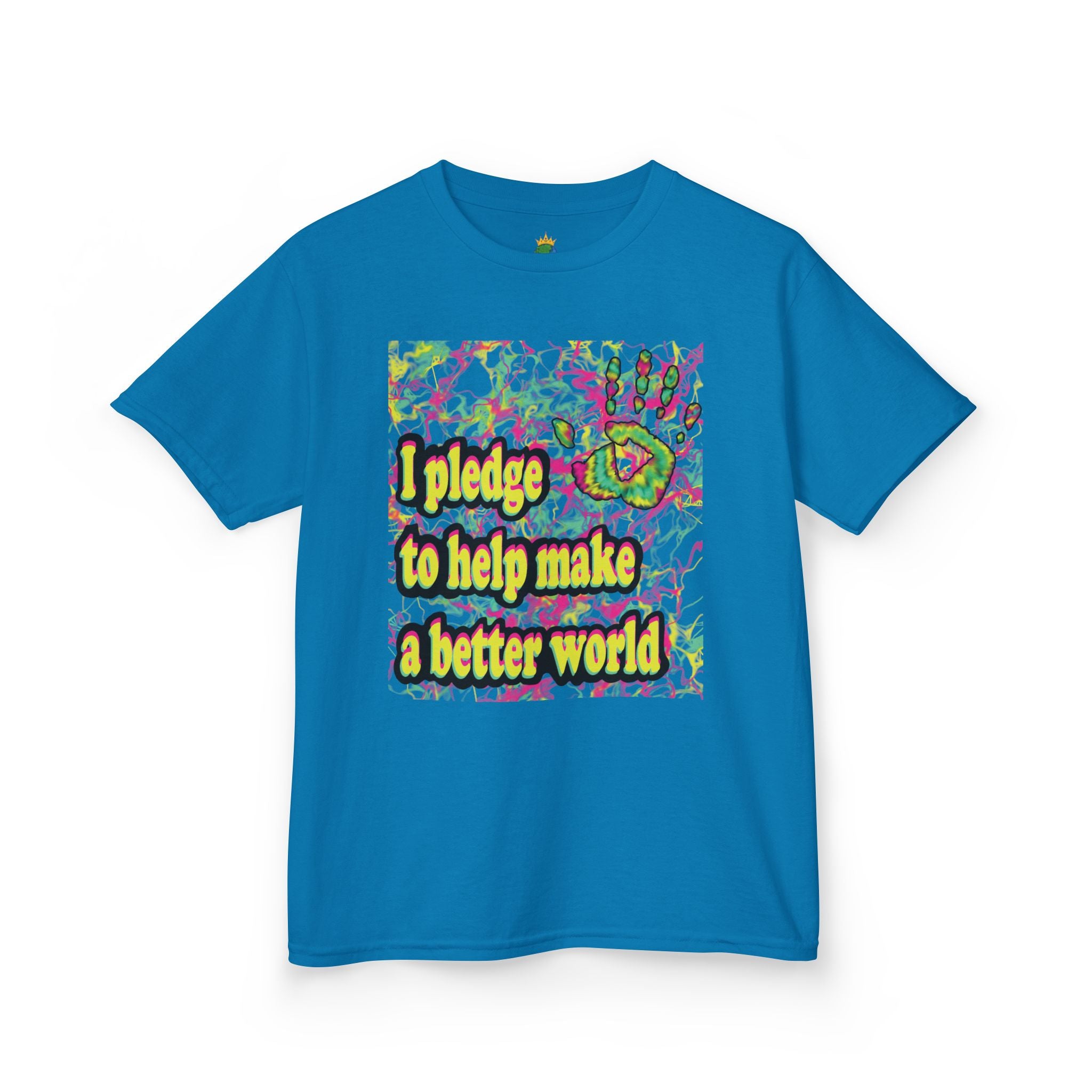 Kids Colourful Pledge Tee