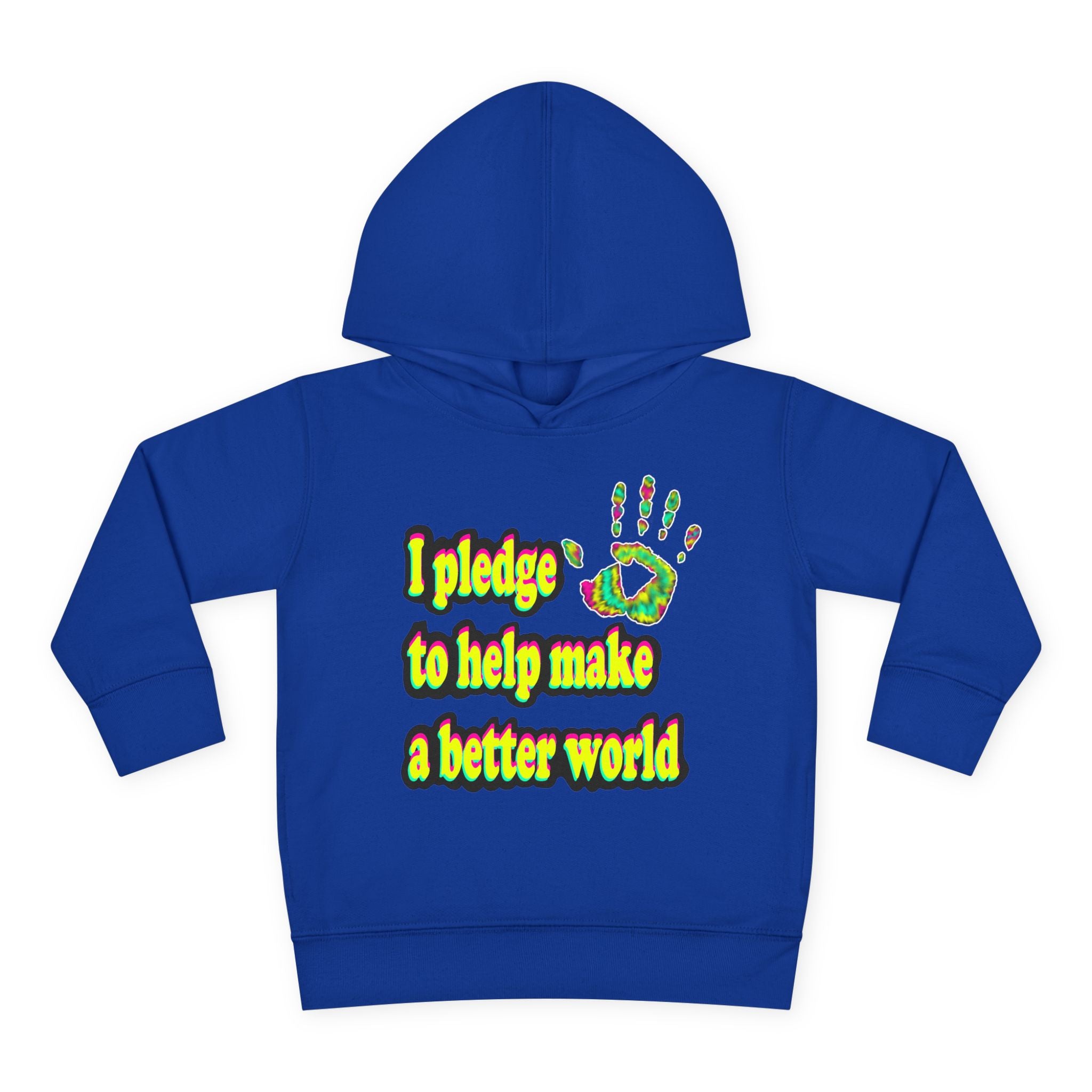 Toddler Pullover Fleece Pledge Hoodie