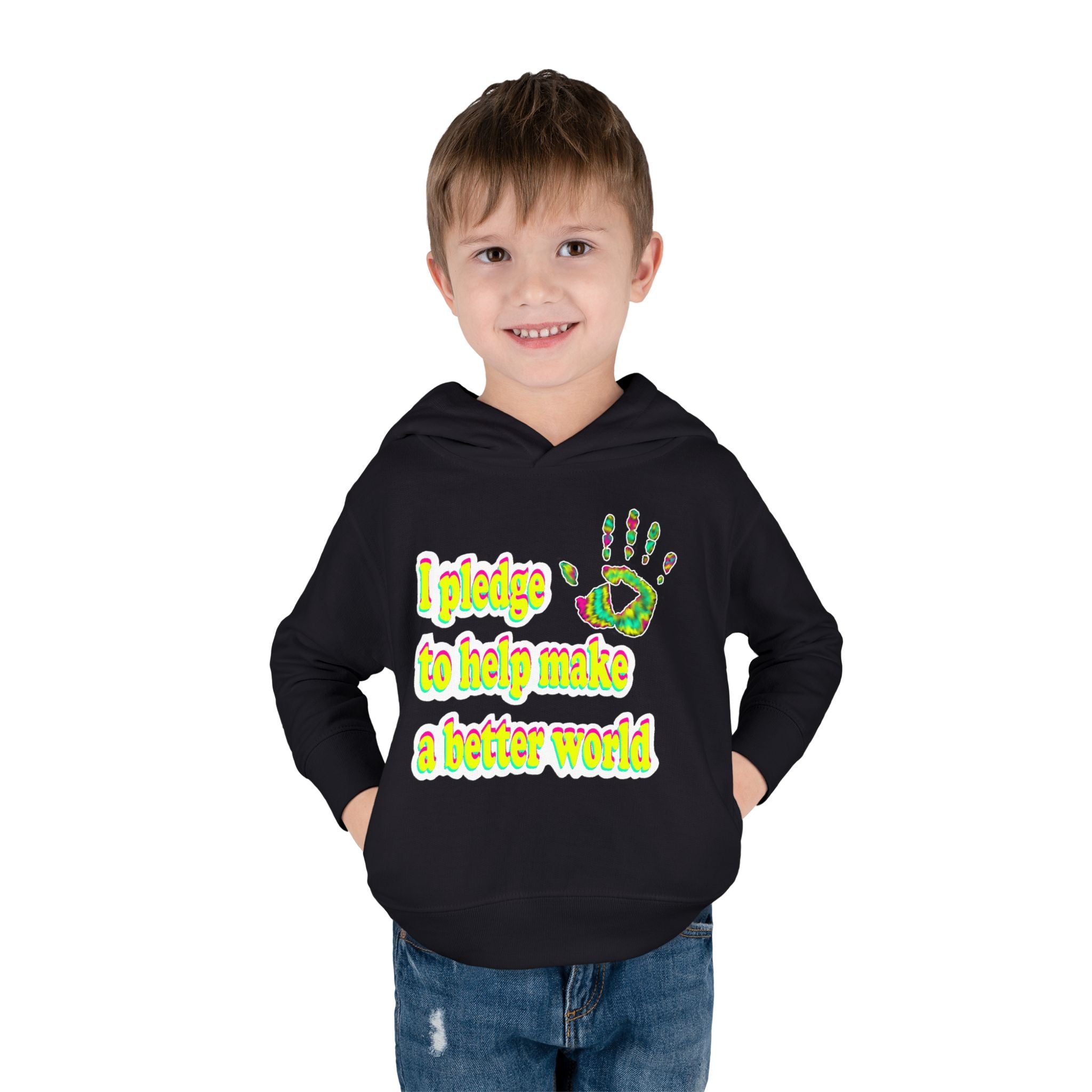 Toddler Pullover Fleece Pledge Hoodie