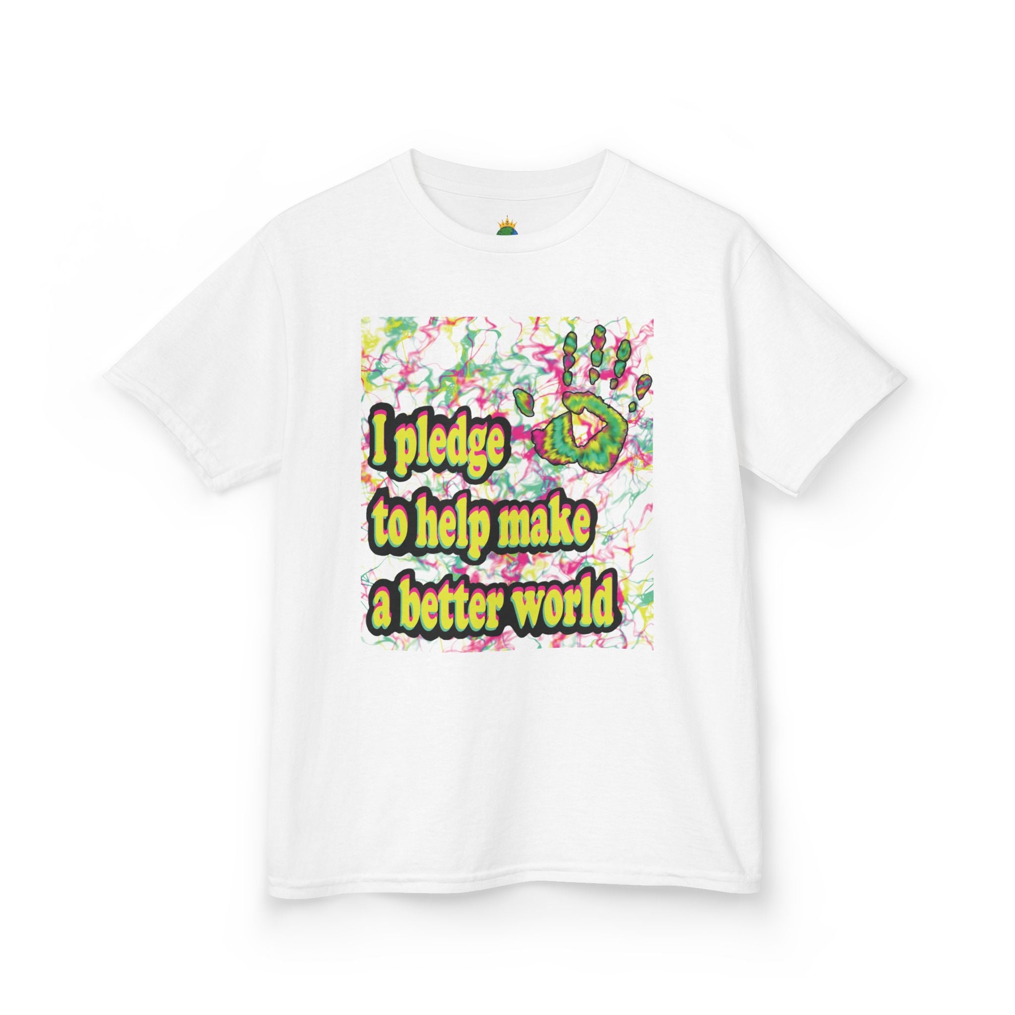 Kids Colourful Pledge Tee