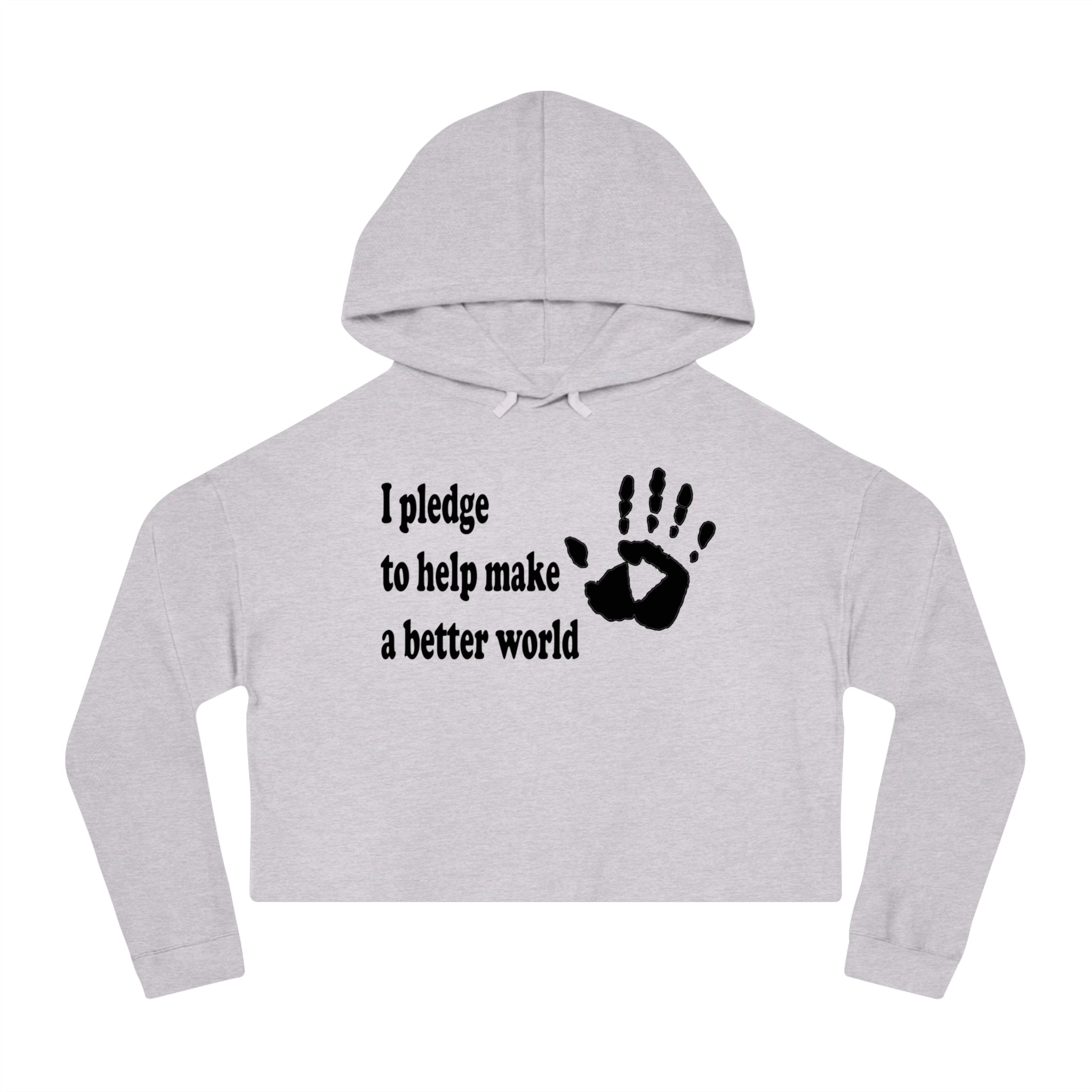 Women’s Cropped Hooded Sweatshirt