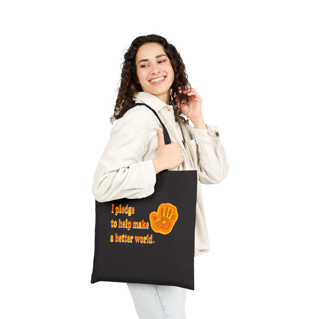 Pledge Canvas Tote Bag