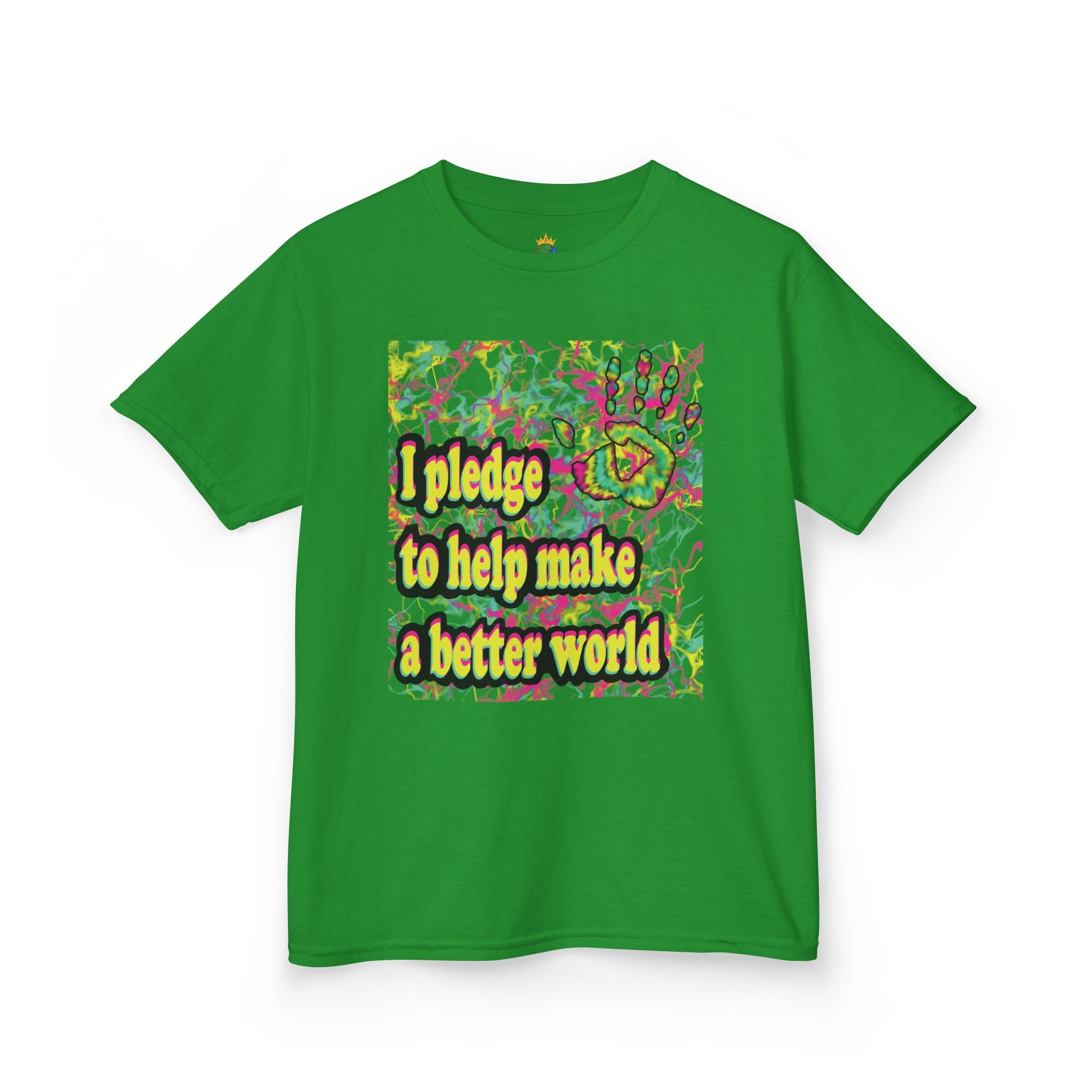 Kids Colourful Pledge Tee
