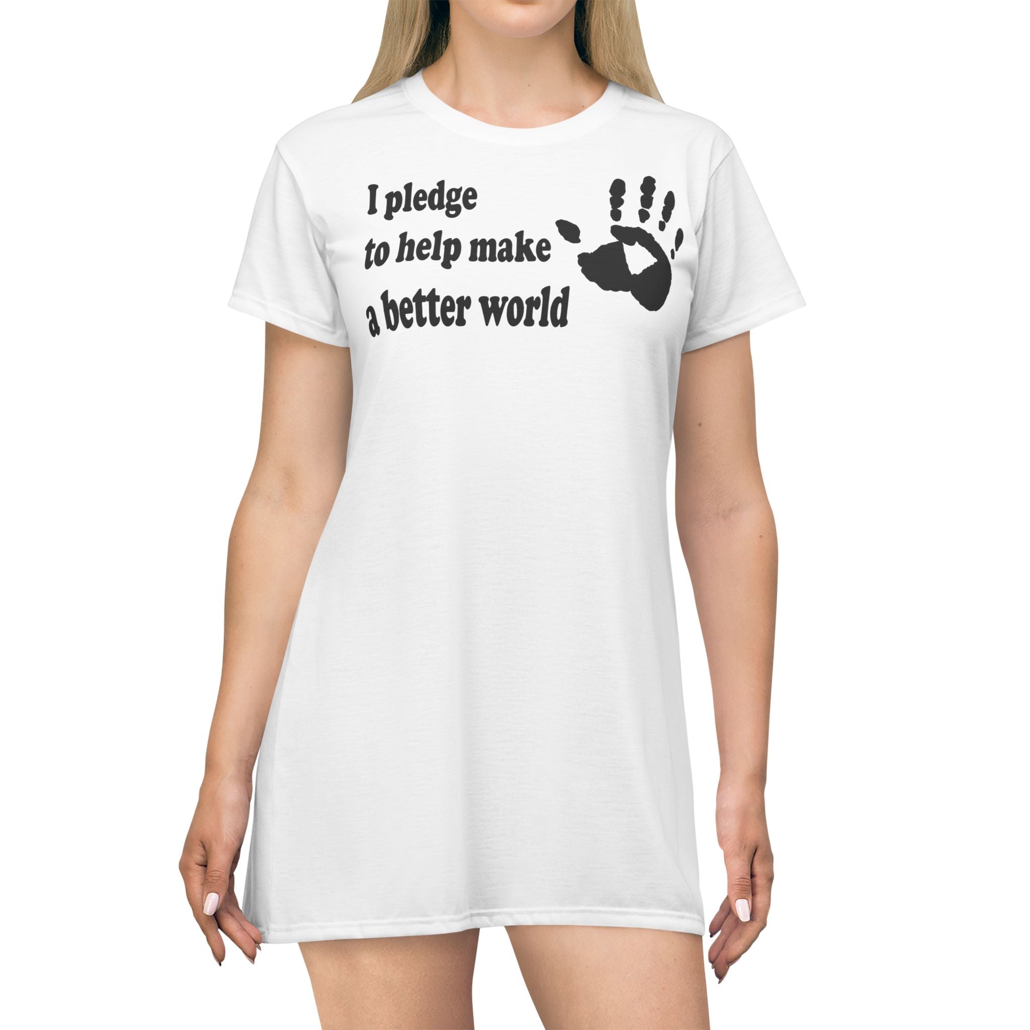 The Pledge T-Shirt Dress