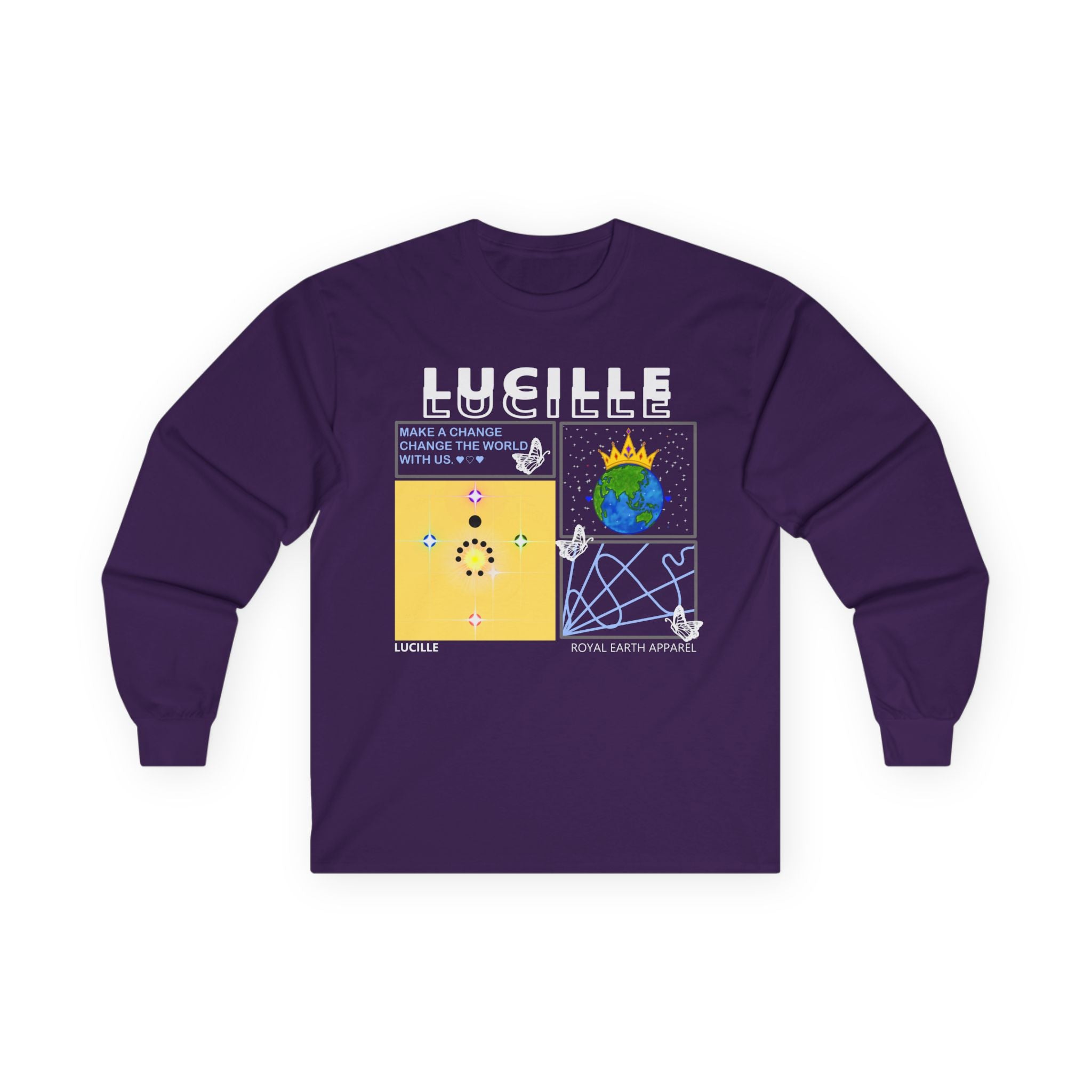 Unisex Ultra Cotton Lucille Long Sleeve Tee
