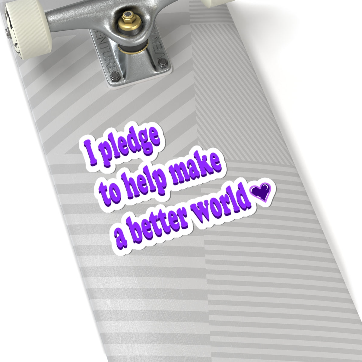 Heart Pledge Sticker