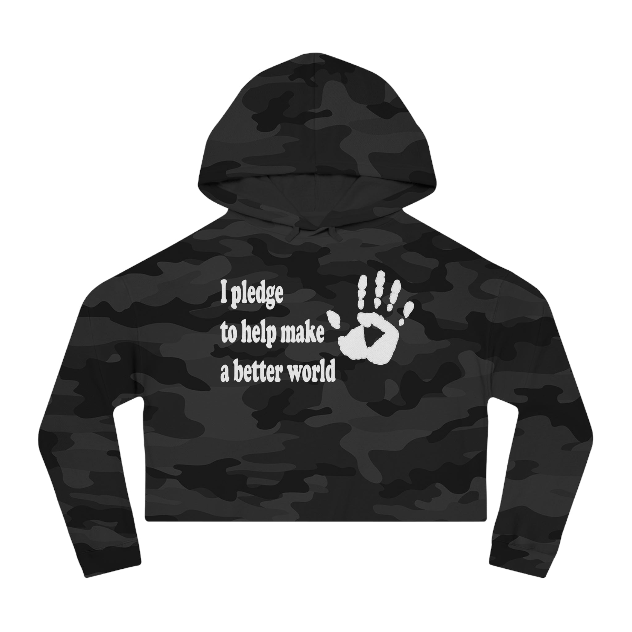 Women’s Cropped Hooded Sweatshirt