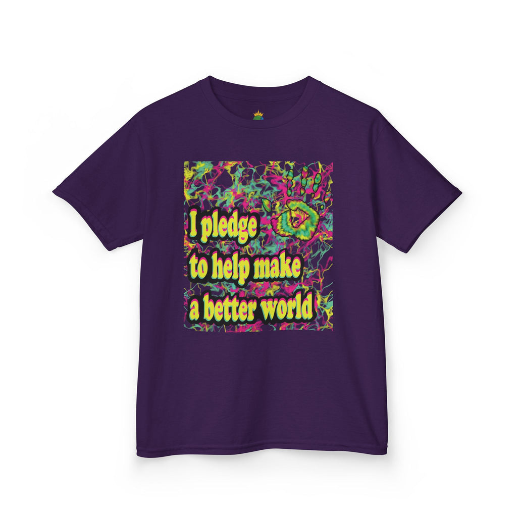 Kids Colourful Pledge Tee