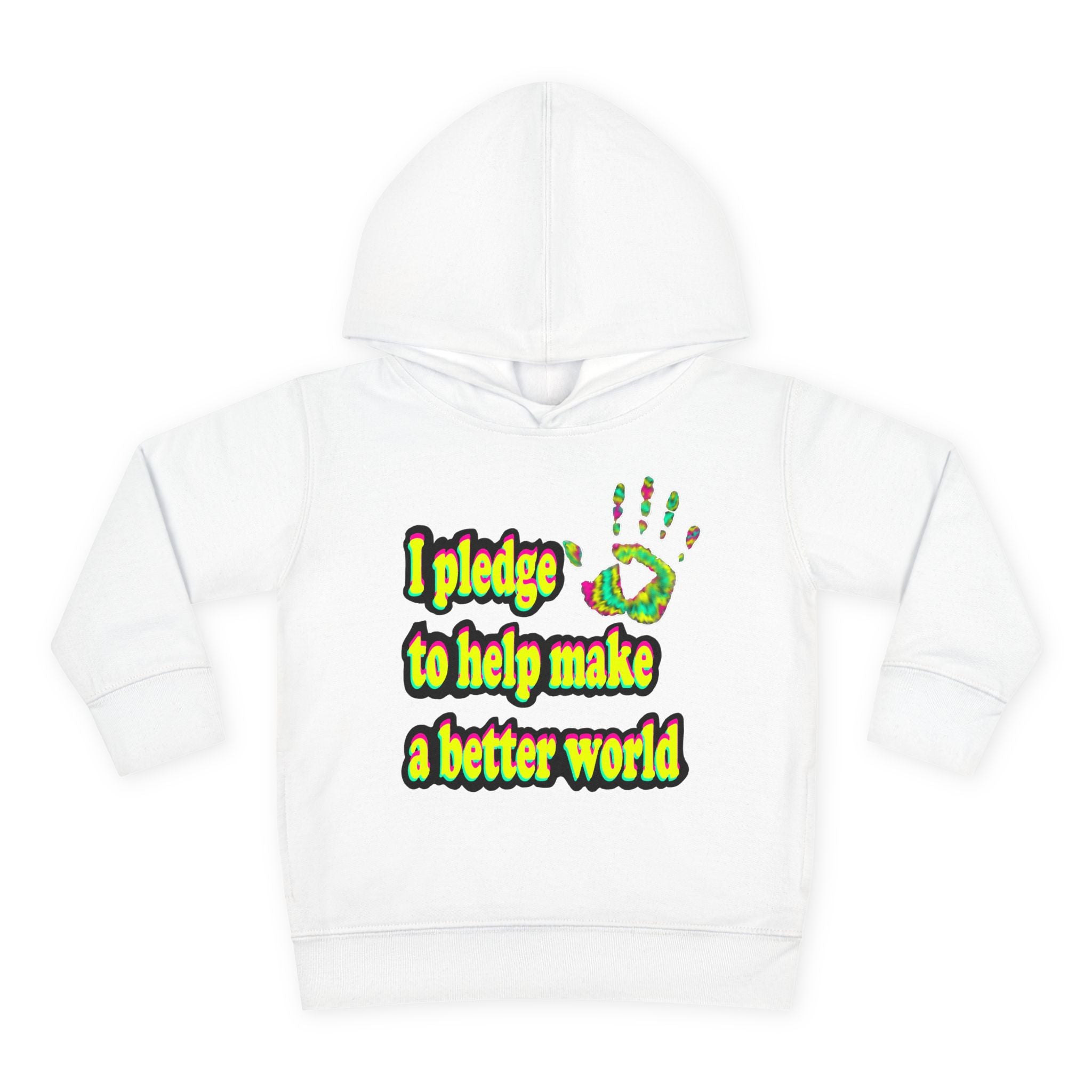 Toddler Pullover Fleece Pledge Hoodie