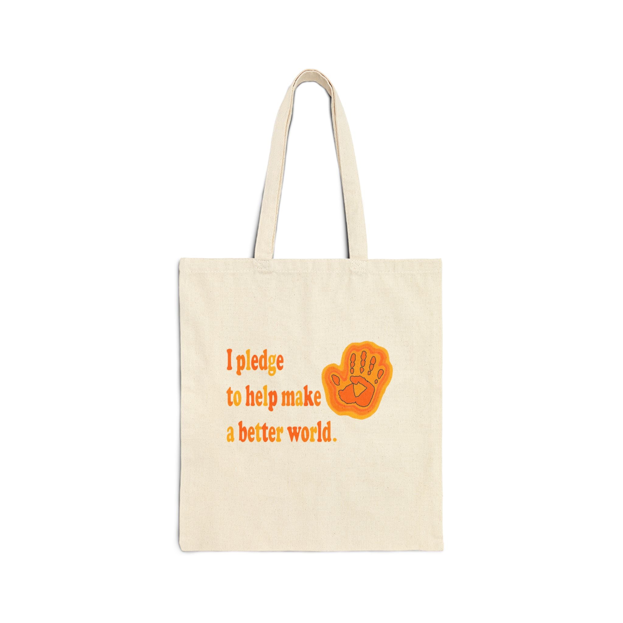Pledge Canvas Tote Bag