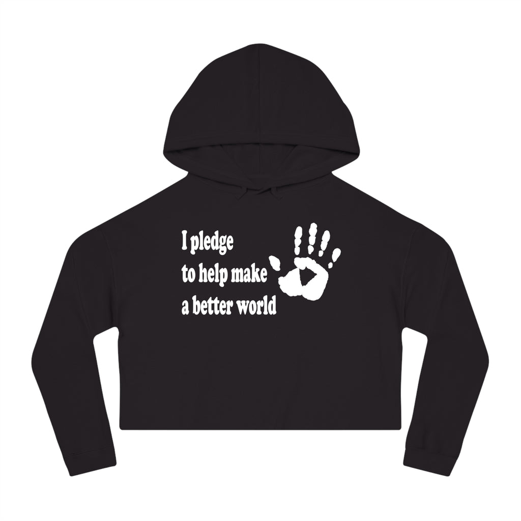 Women’s Cropped Hooded Sweatshirt