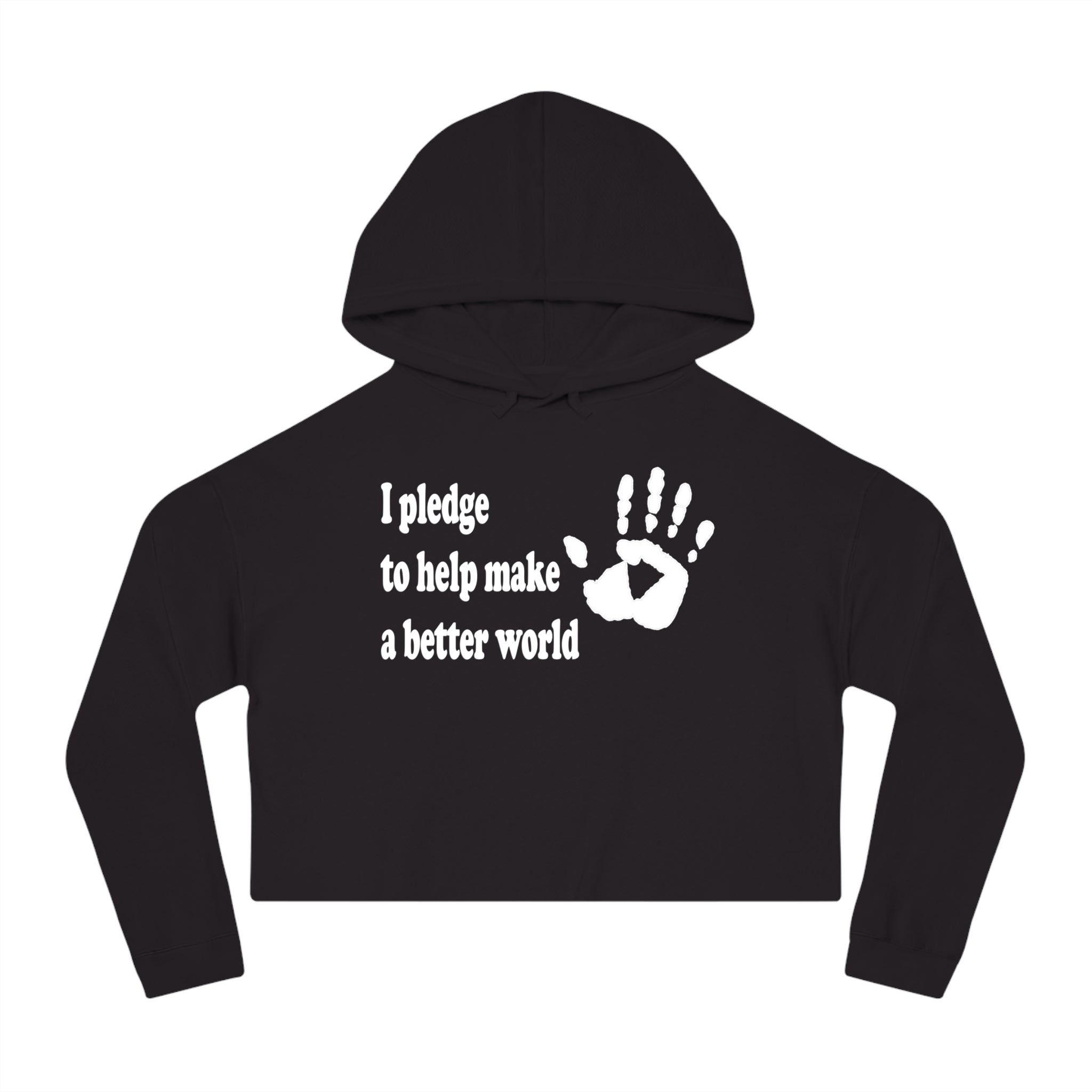 Women’s Cropped Hooded Sweatshirt