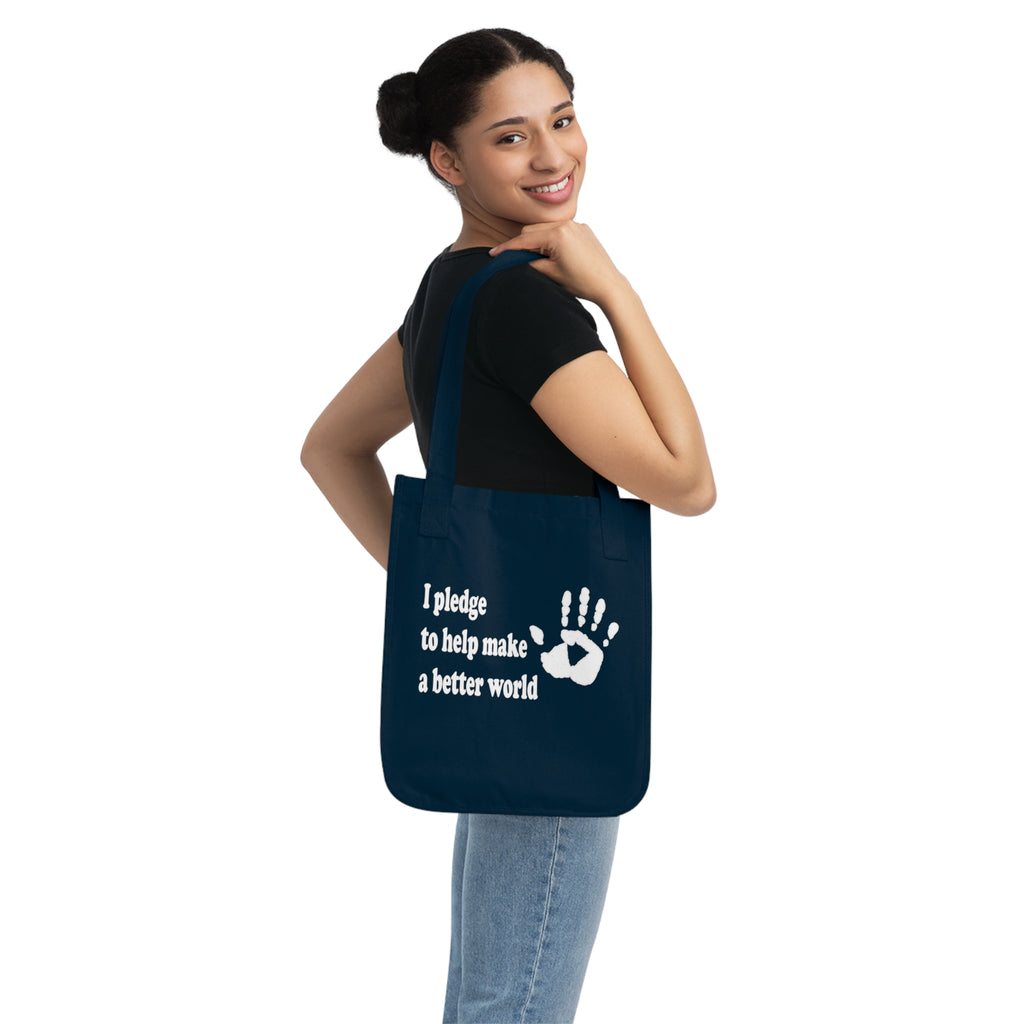 The Pledge Organic Canvas Tote Bag