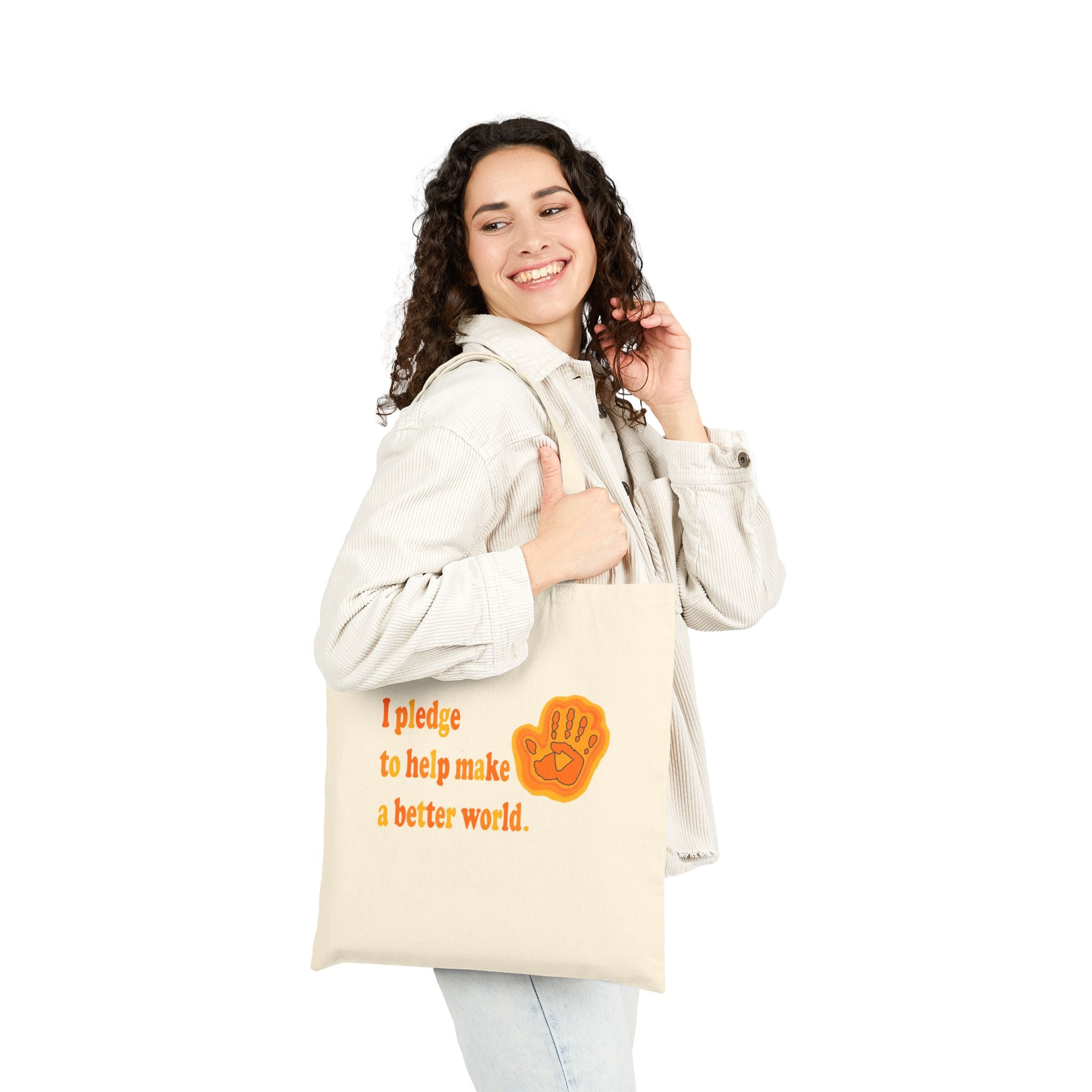 Pledge Canvas Tote Bag