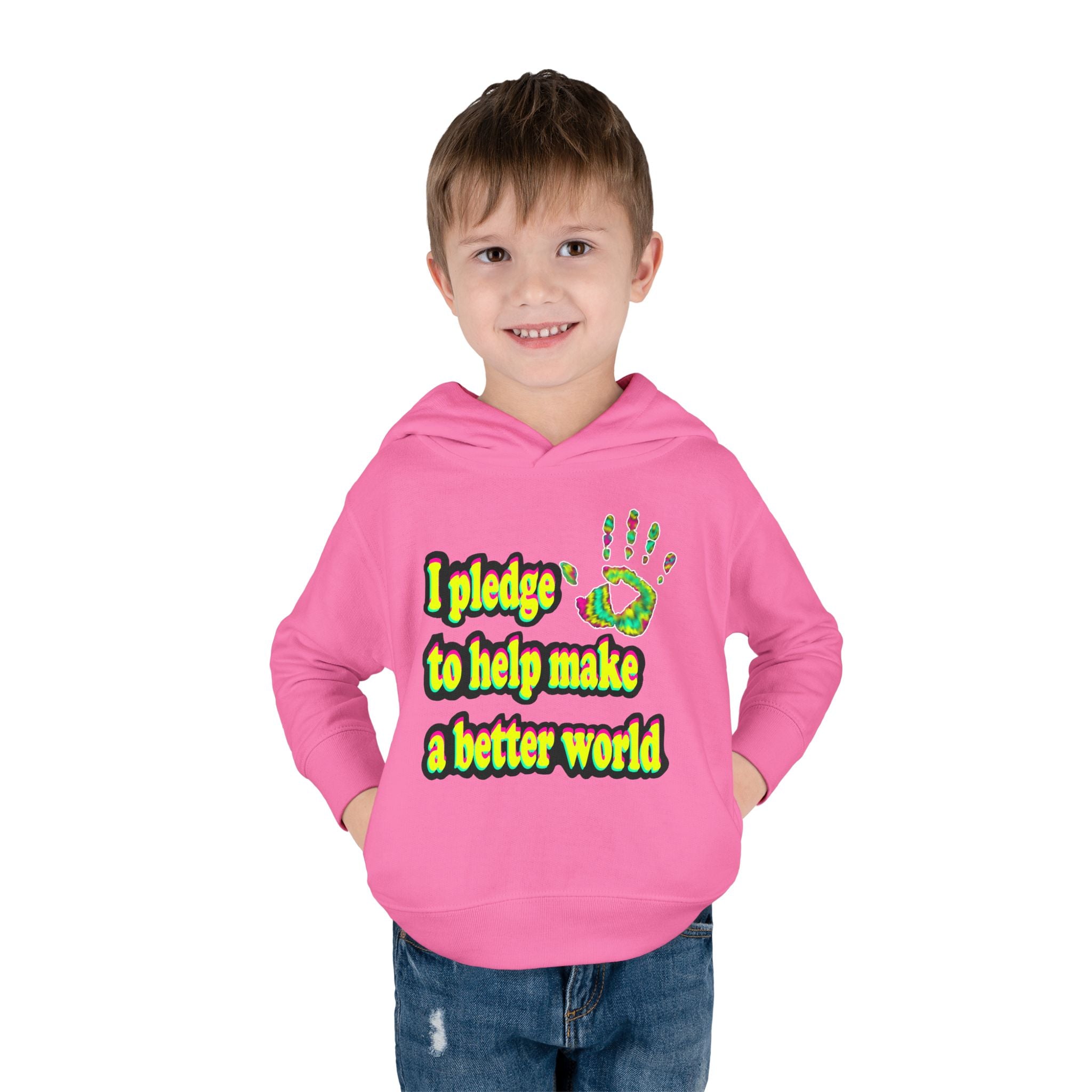Toddler Pullover Fleece Pledge Hoodie