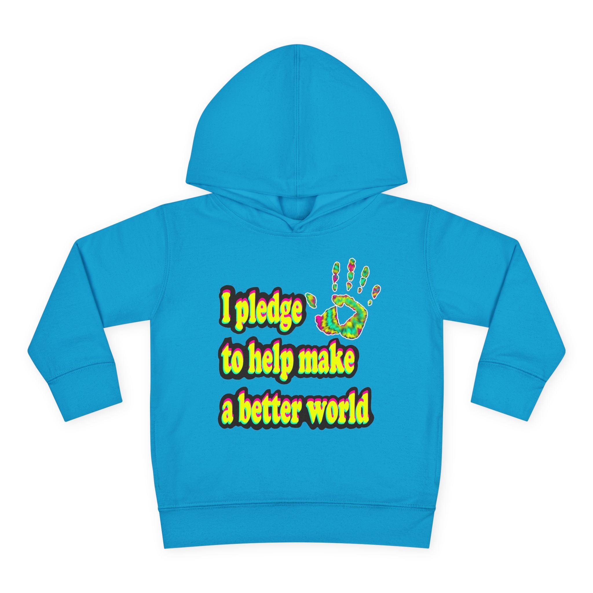 Toddler Pullover Fleece Pledge Hoodie