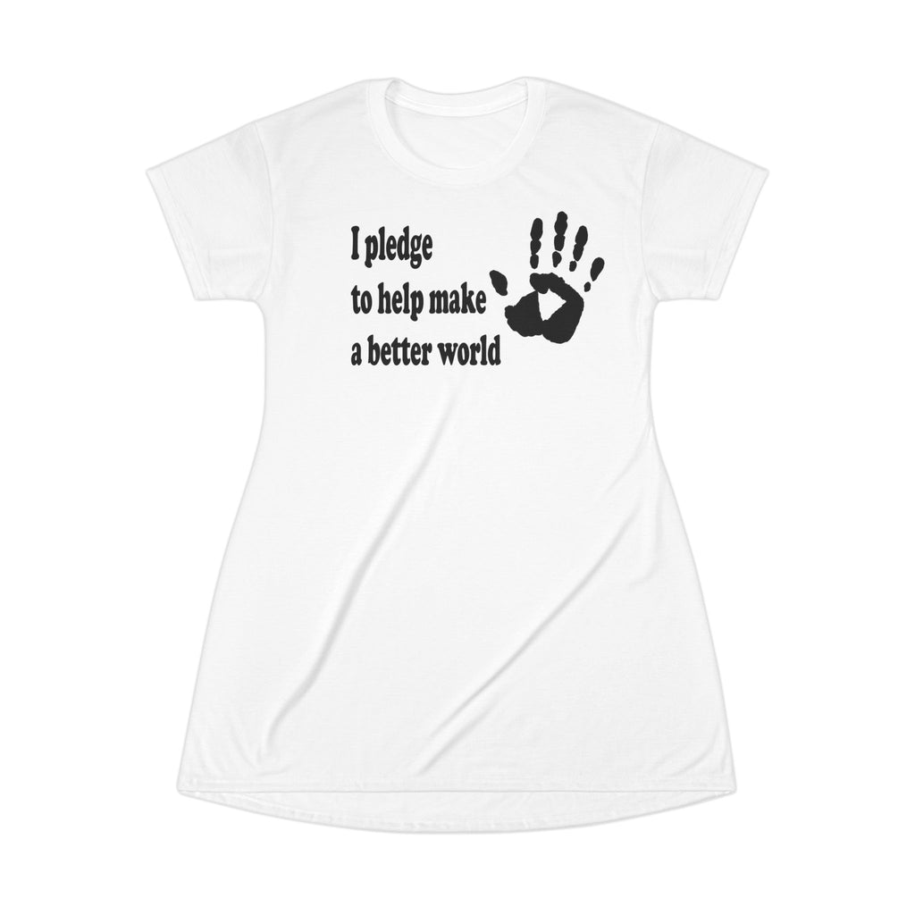 The Pledge T-Shirt Dress
