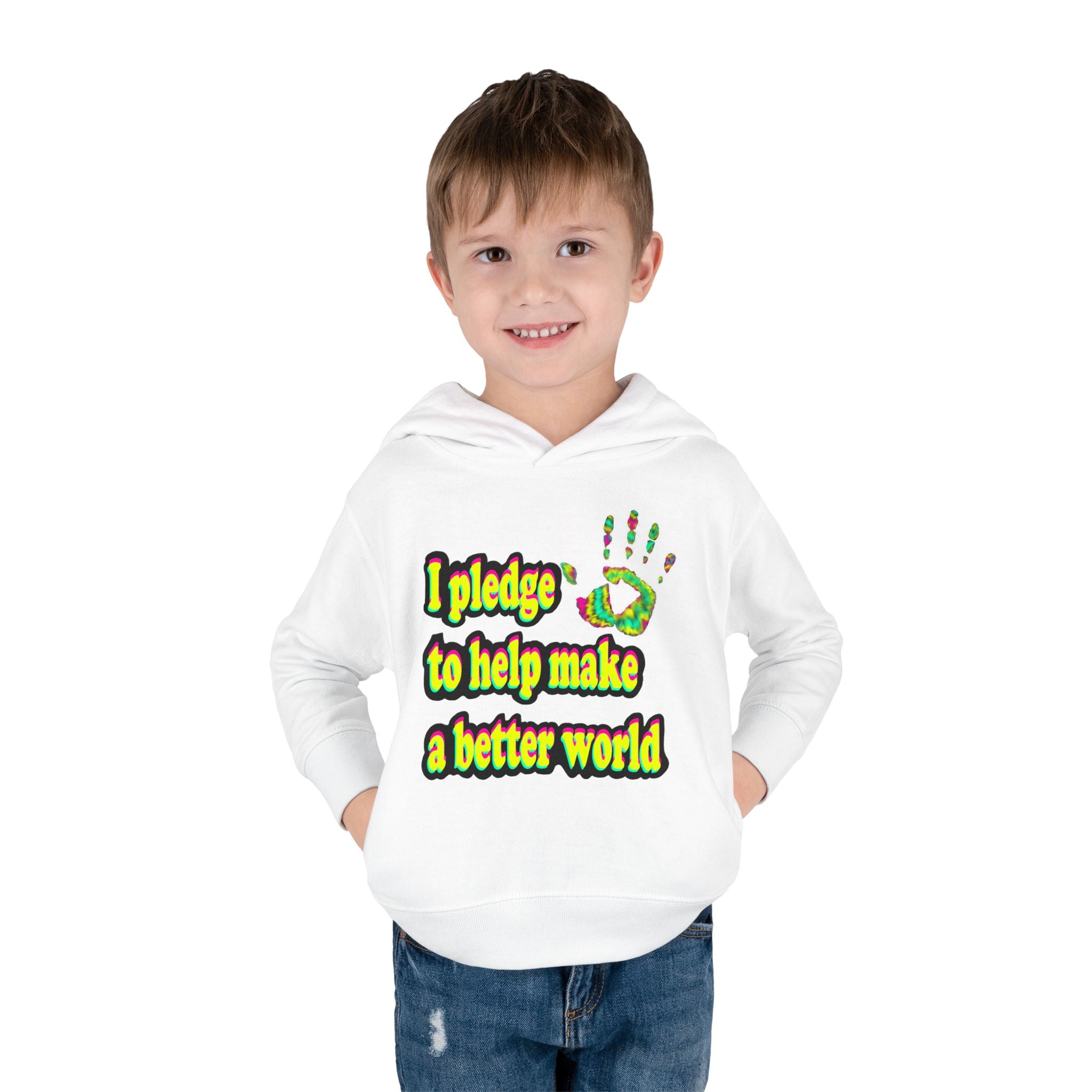 Toddler Pullover Fleece Pledge Hoodie