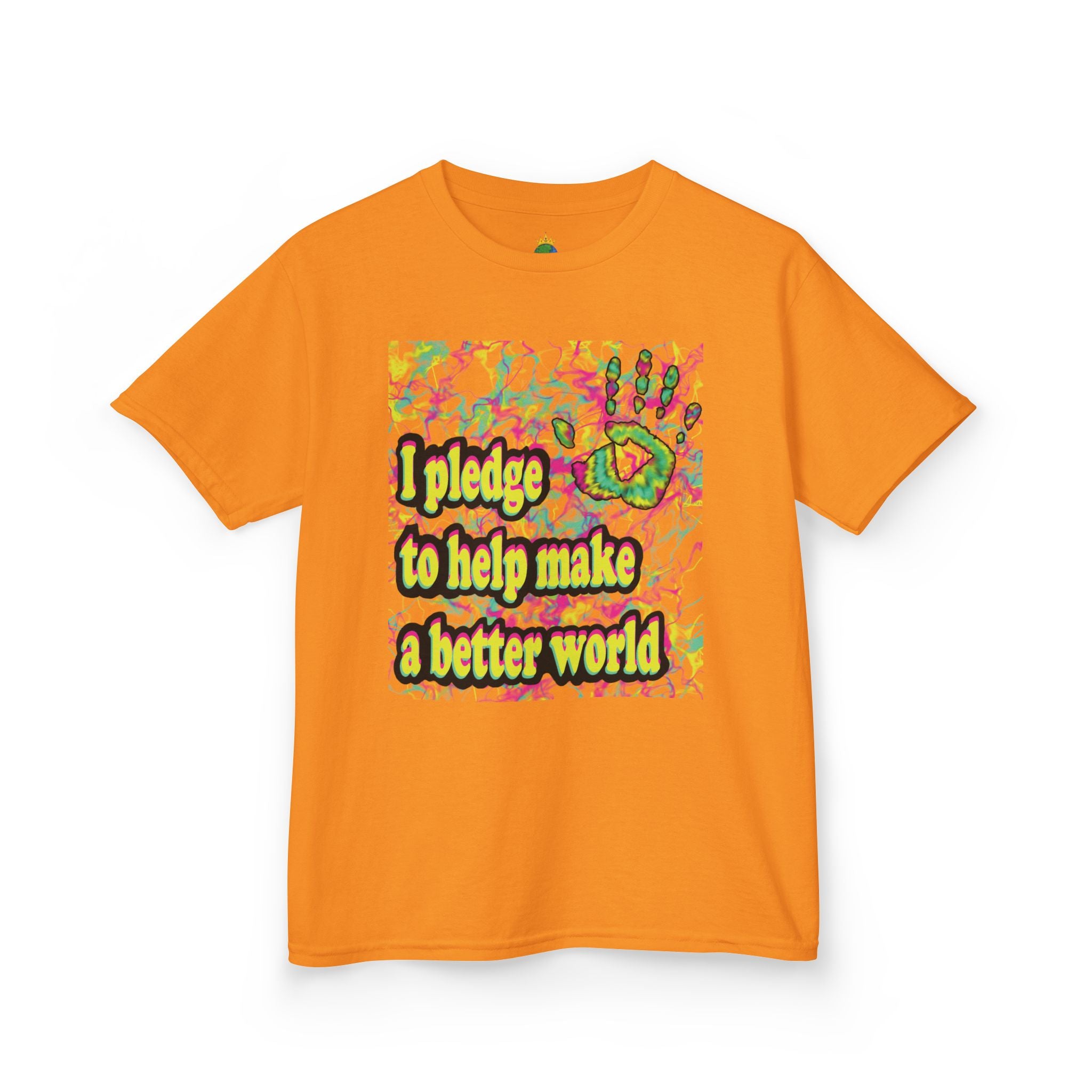 Kids Colourful Pledge Tee