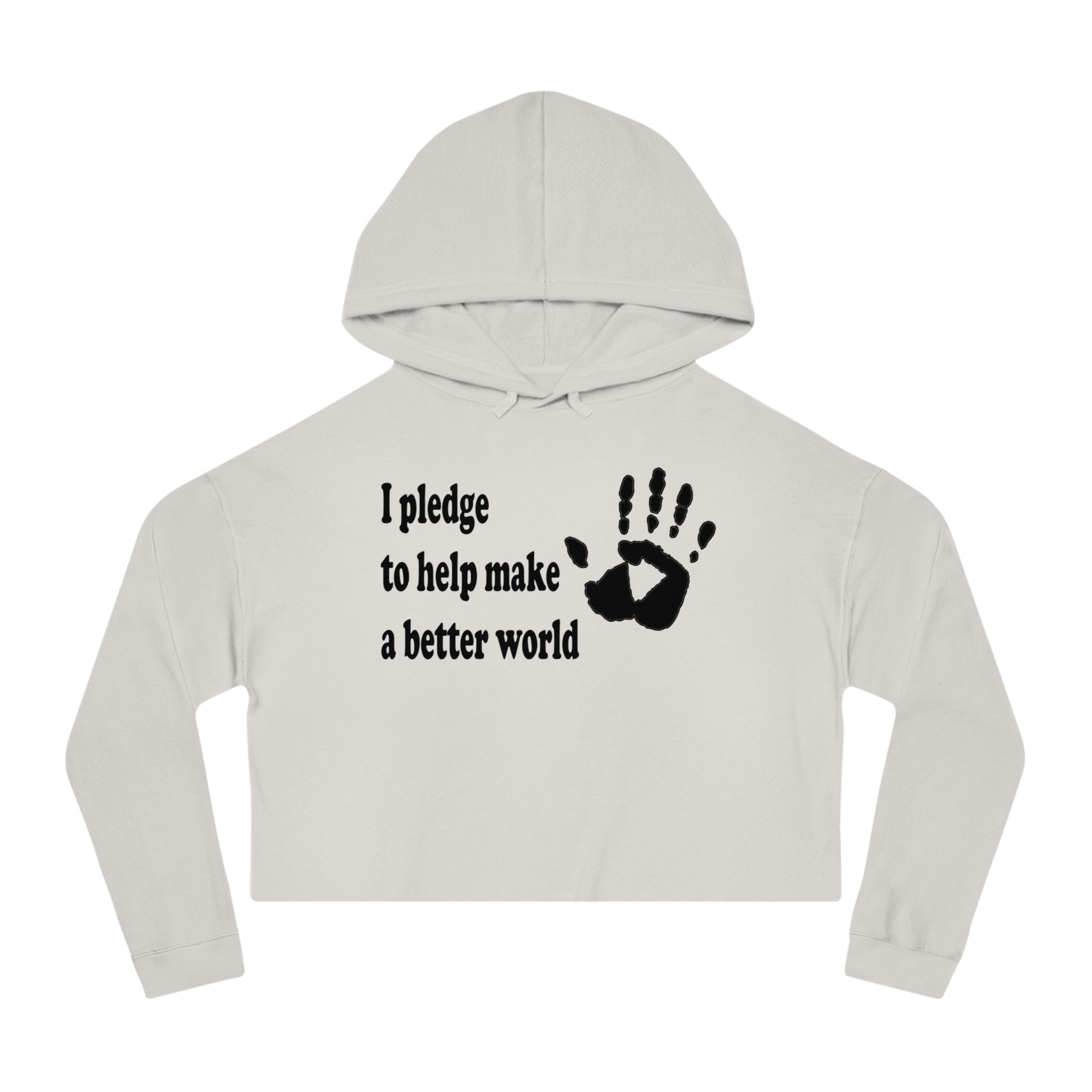 Women’s Cropped Hooded Sweatshirt