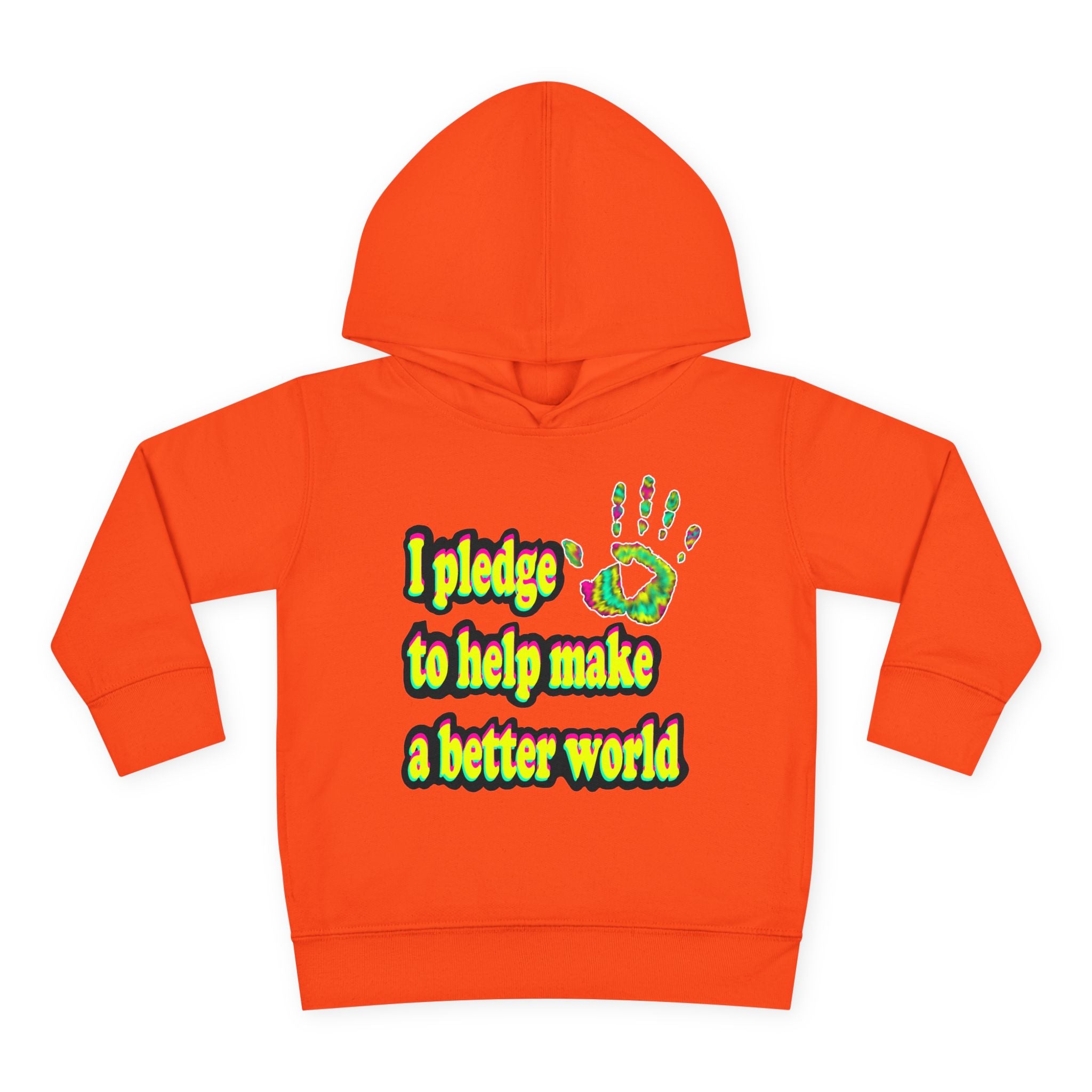 Toddler Pullover Fleece Pledge Hoodie