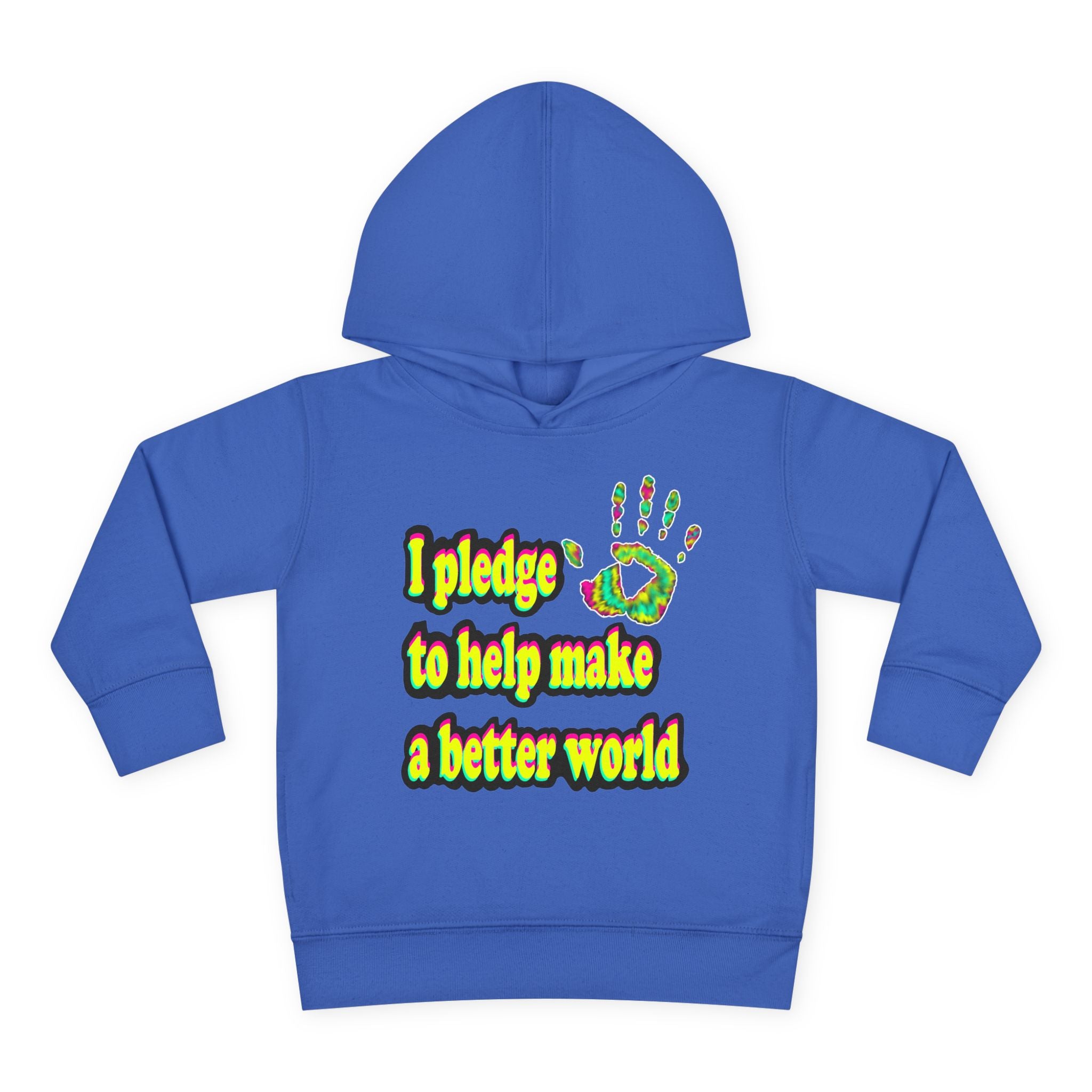 Toddler Pullover Fleece Pledge Hoodie
