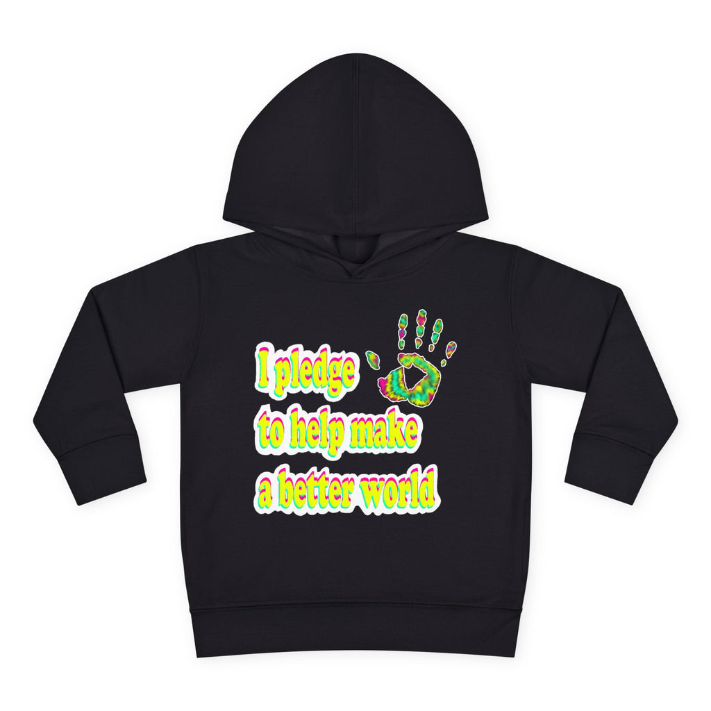 Toddler Pullover Fleece Pledge Hoodie