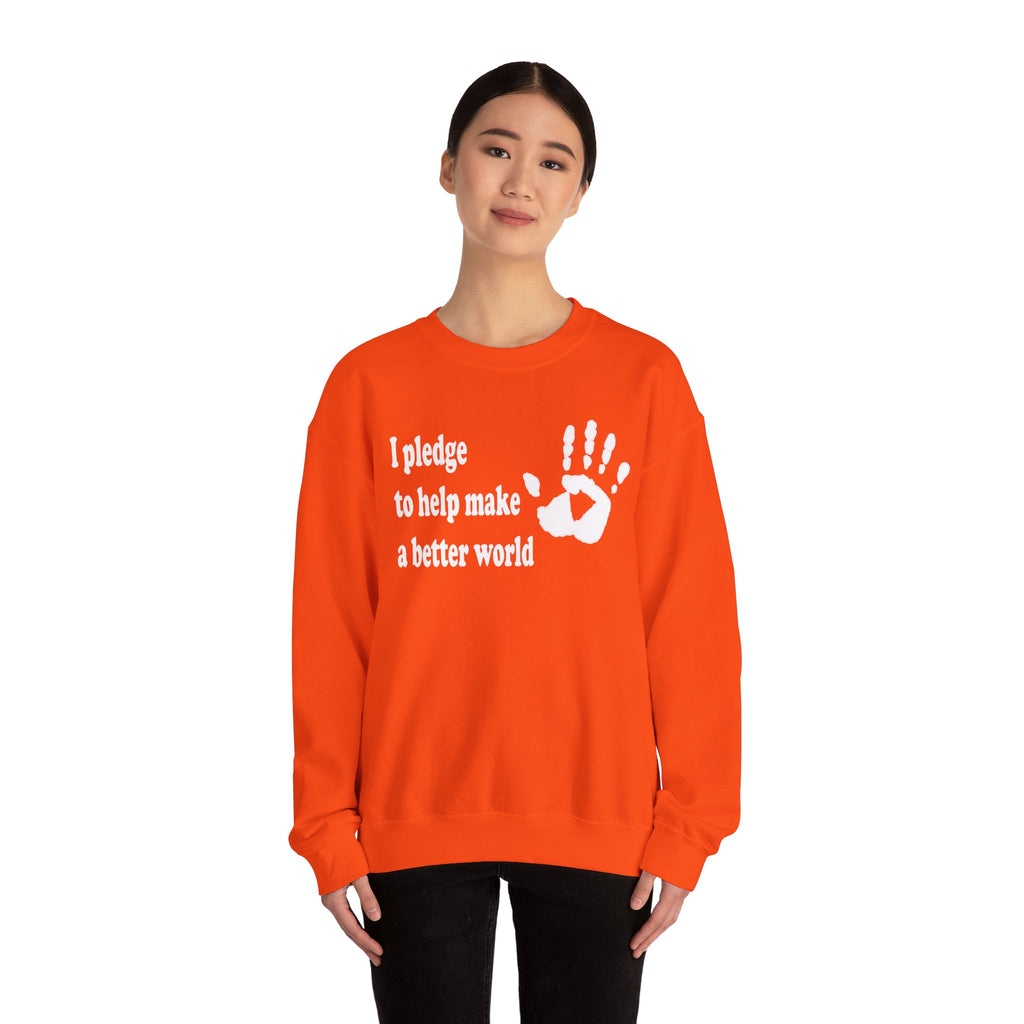 Unisex Heavy Blend™ Pledge Crewneck Sweatshirt