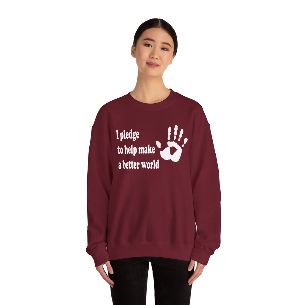 Unisex Heavy Blend™ Pledge Crewneck Sweatshirt