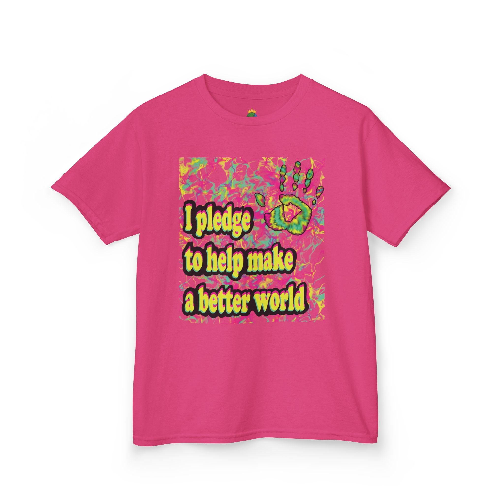 Kids Colourful Pledge Tee