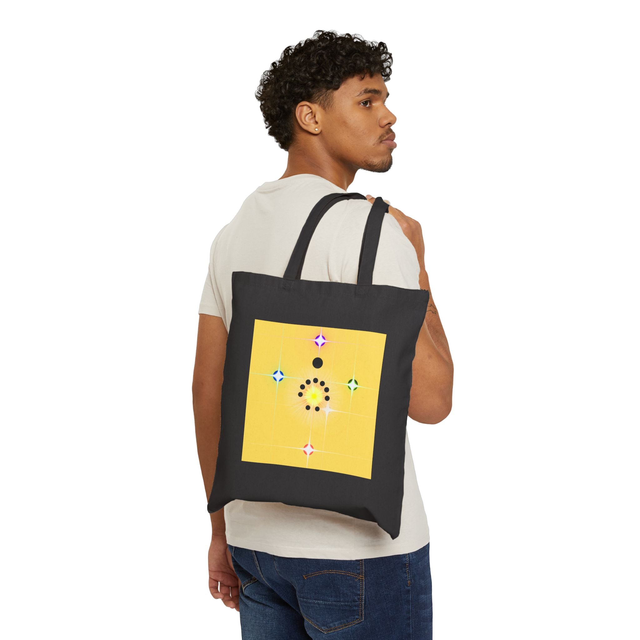 Cotton Canvas Lucille Tote Bag