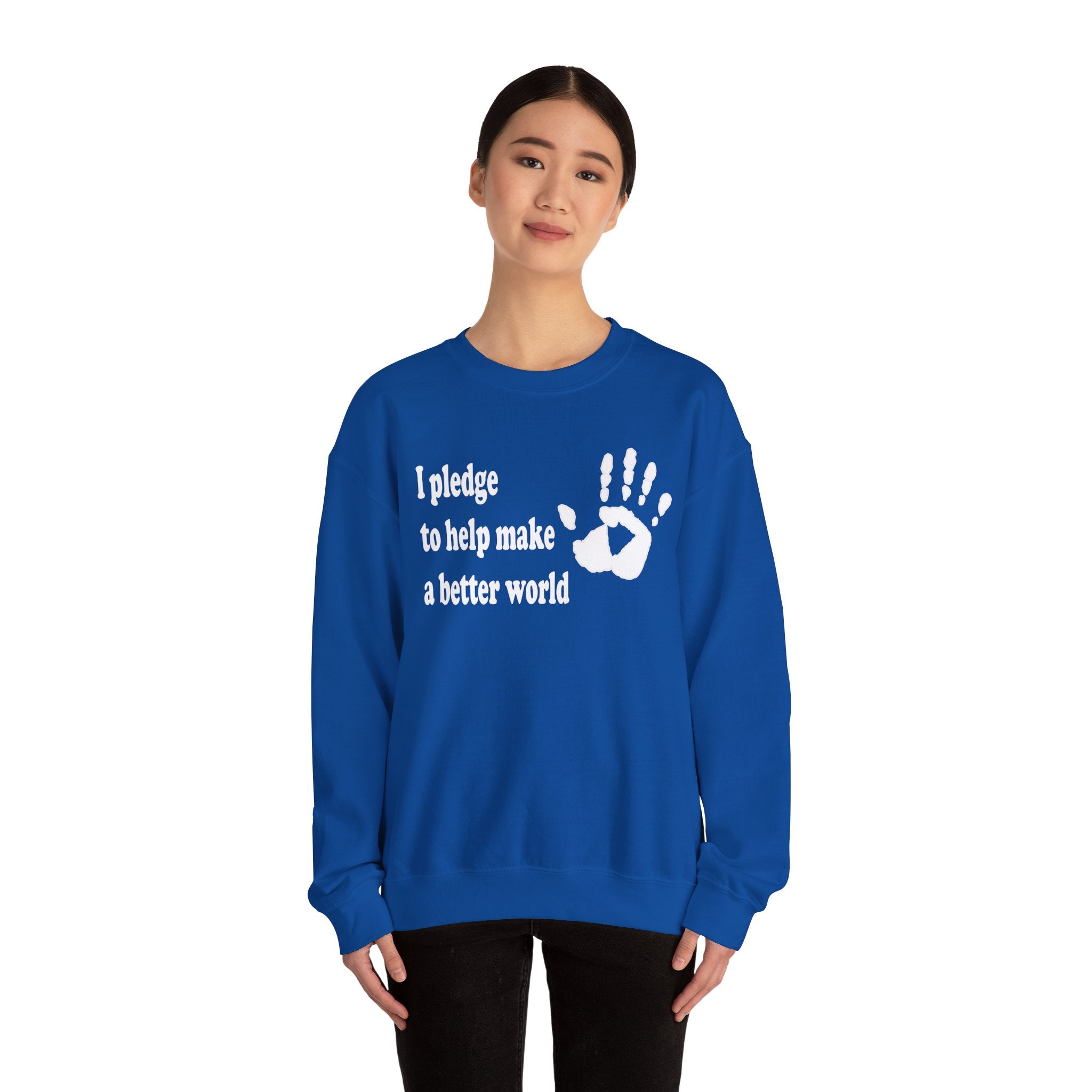 Unisex Heavy Blend™ Pledge Crewneck Sweatshirt