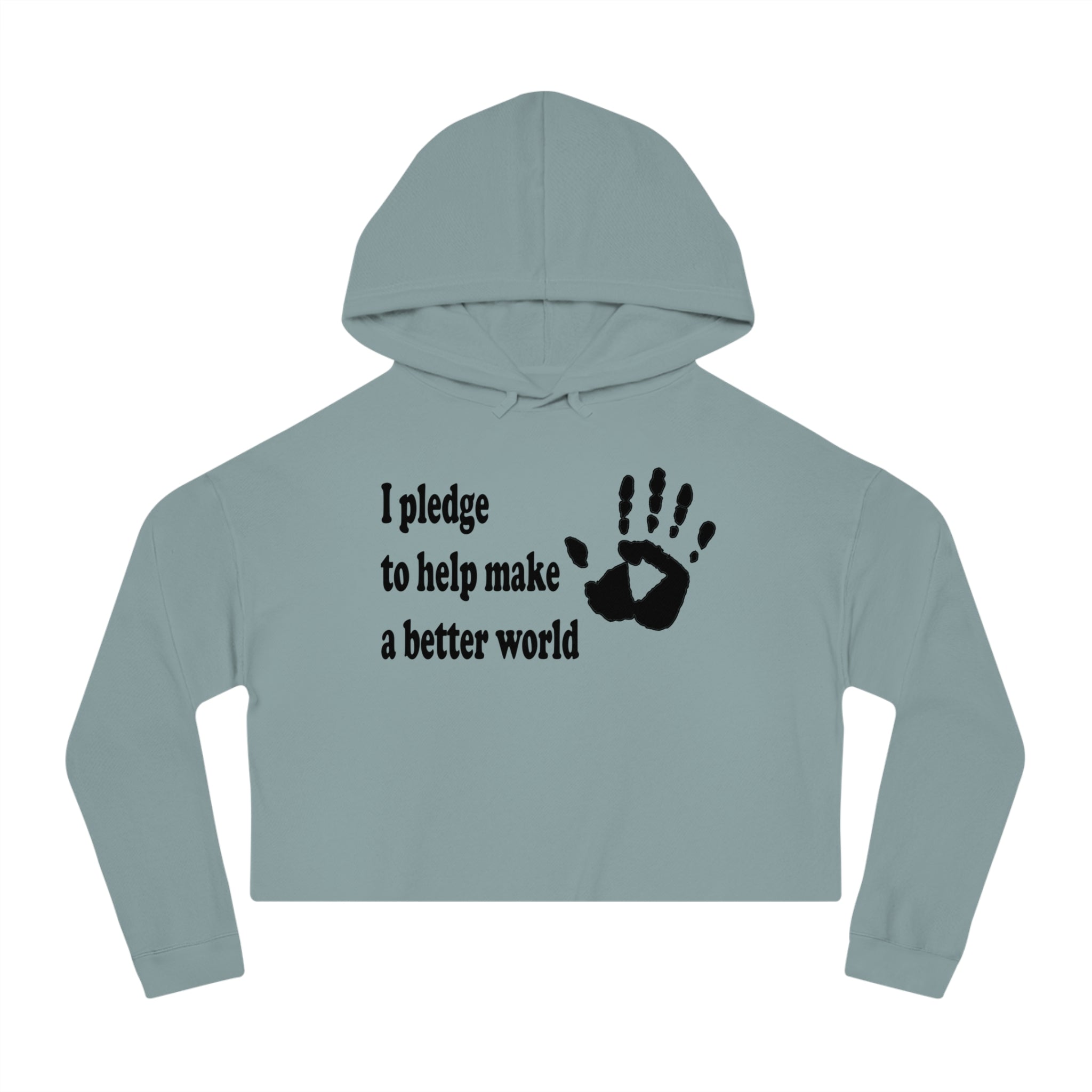 Women’s Cropped Hooded Sweatshirt