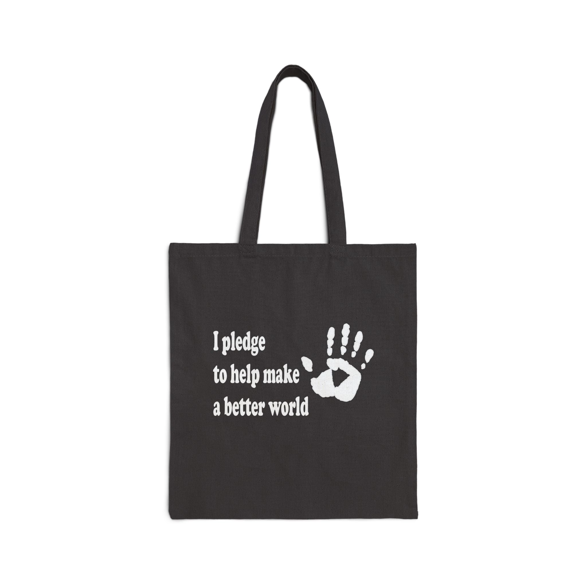 The Pledge Cotton Canvas Tote Bag
