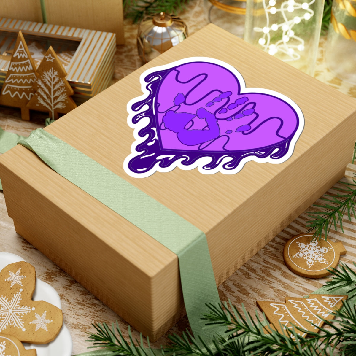 Heart Pledge Sticker