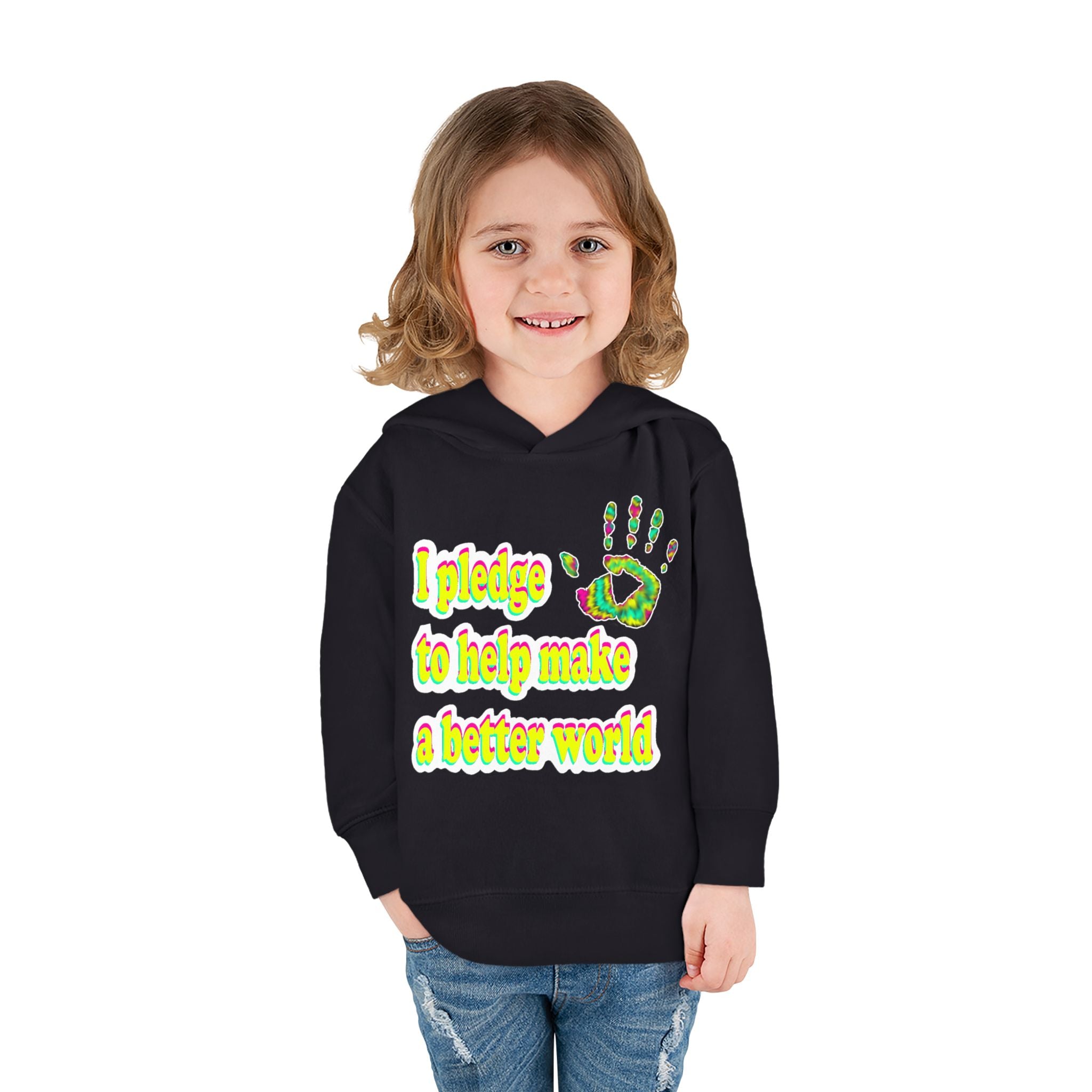 Toddler Pullover Fleece Pledge Hoodie