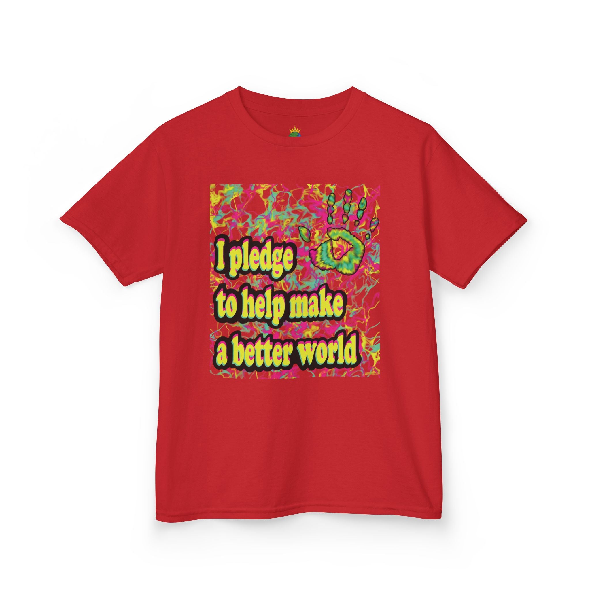 Kids Colourful Pledge Tee