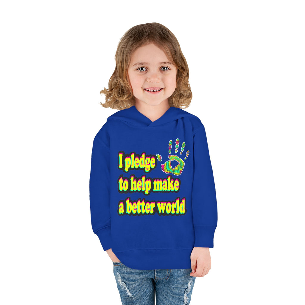 Toddler Pullover Fleece Pledge Hoodie