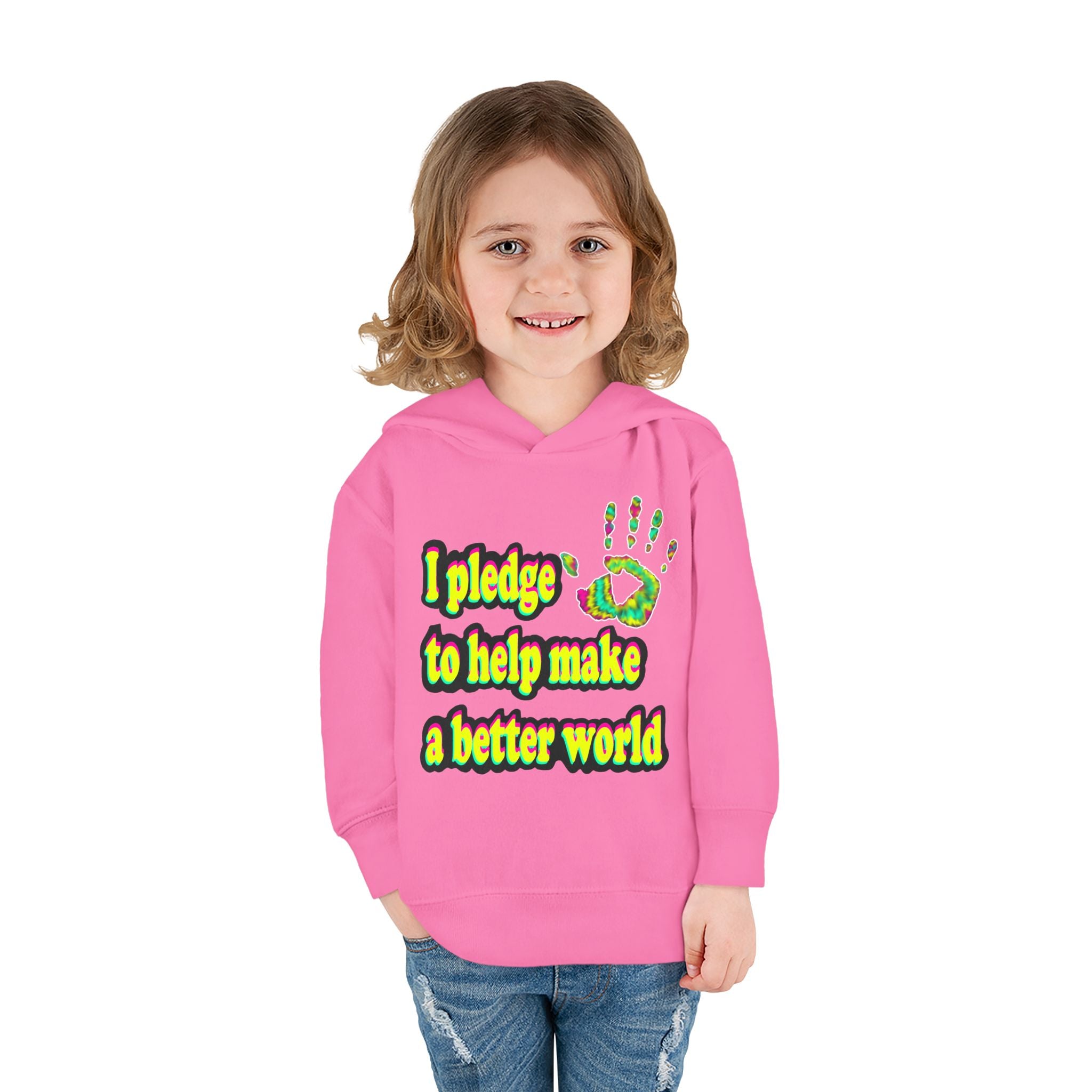 Toddler Pullover Fleece Pledge Hoodie